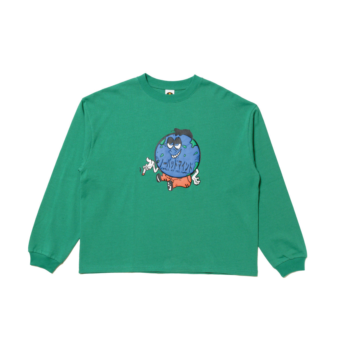 NO BAD MIND character Long tee