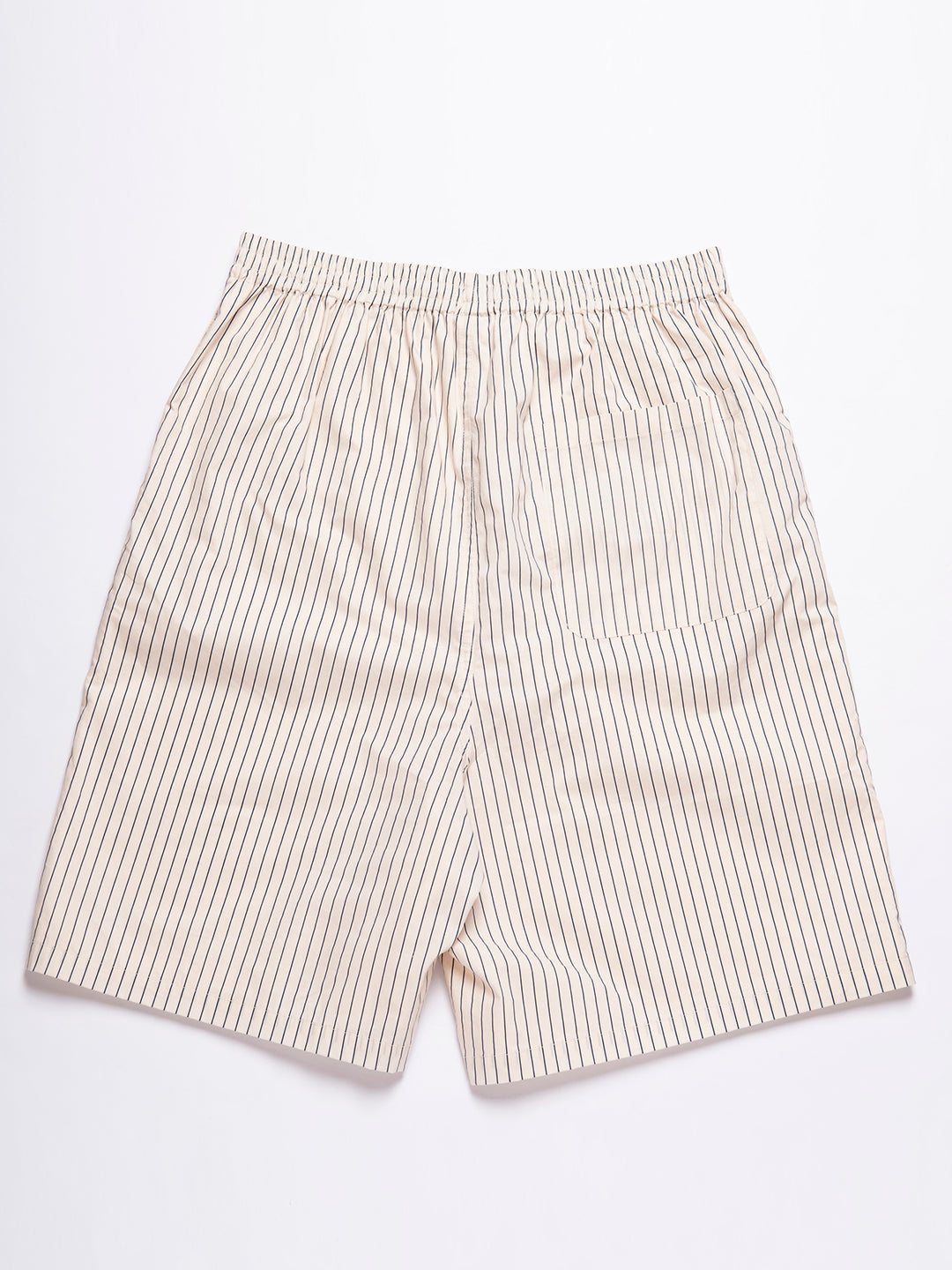 stripe half pants