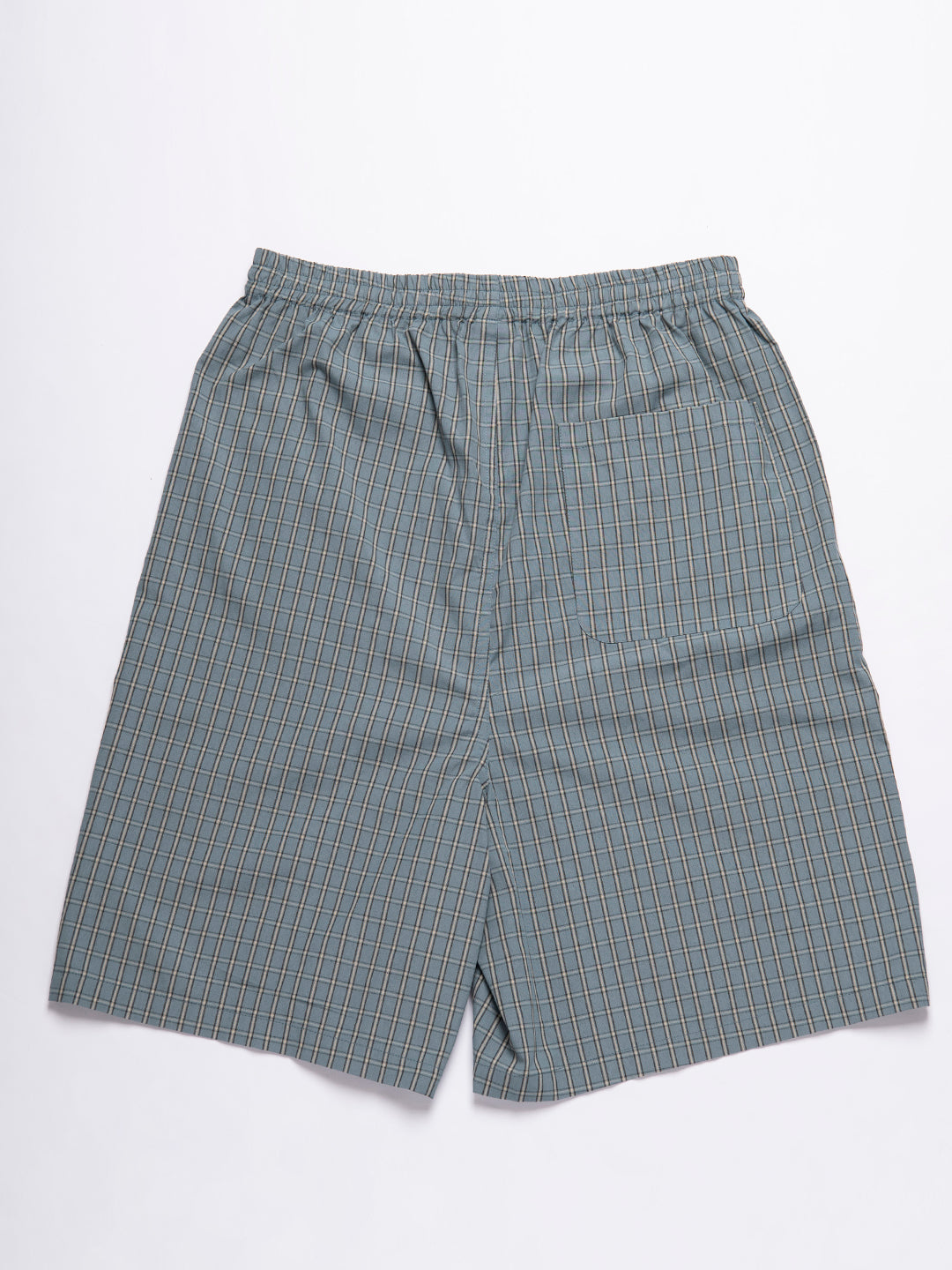 plaid half pants
