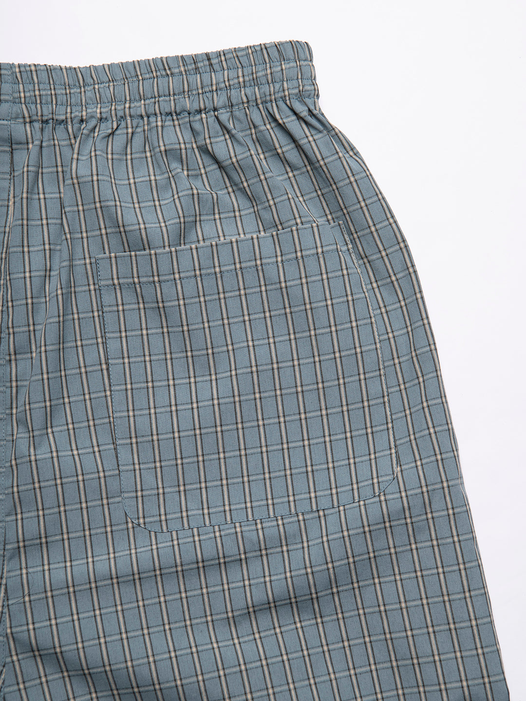 plaid half pants