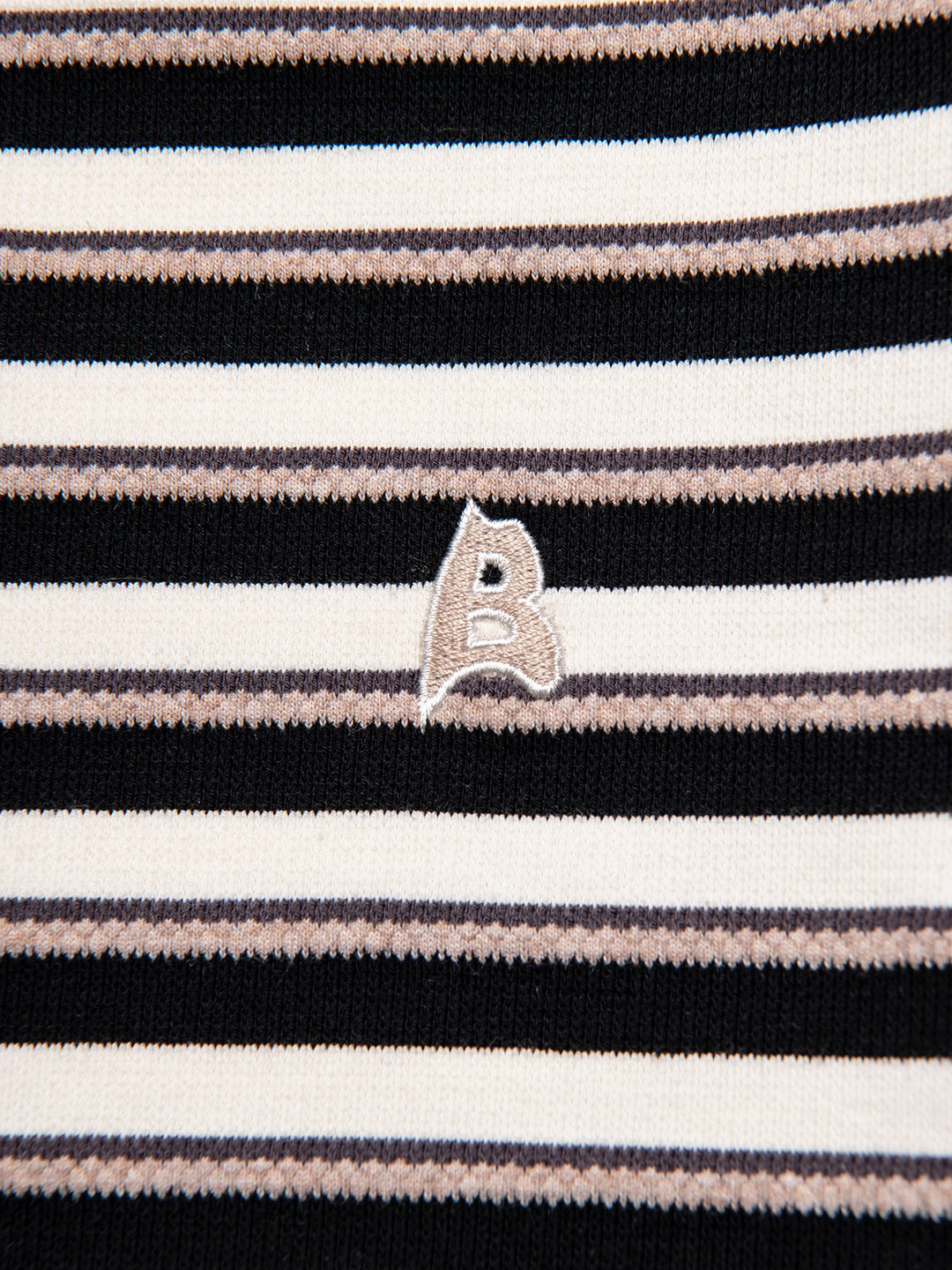 multi Border long sleeve tee