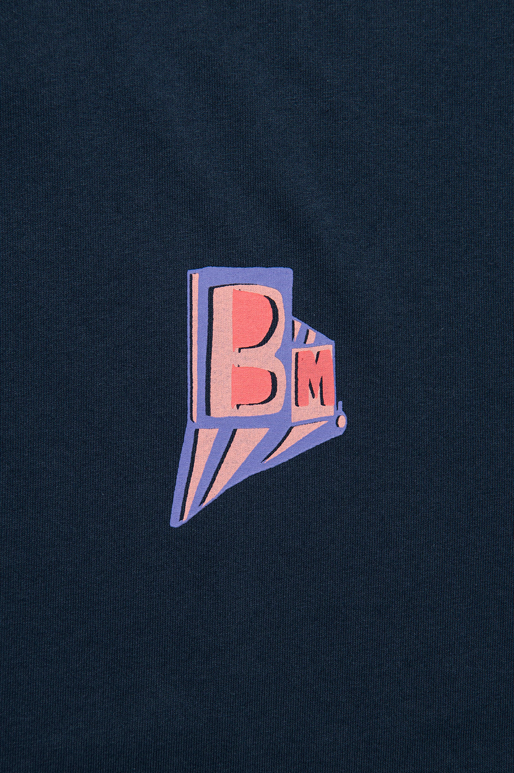 BM block logo long sleeve tee