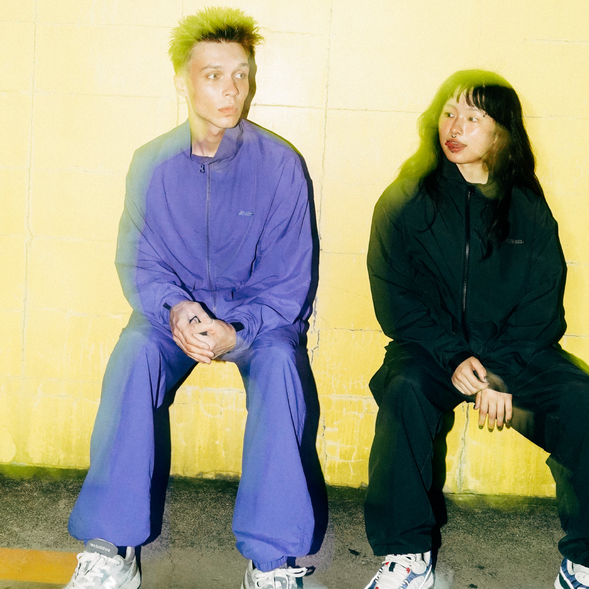 NO BAD MIND track pants