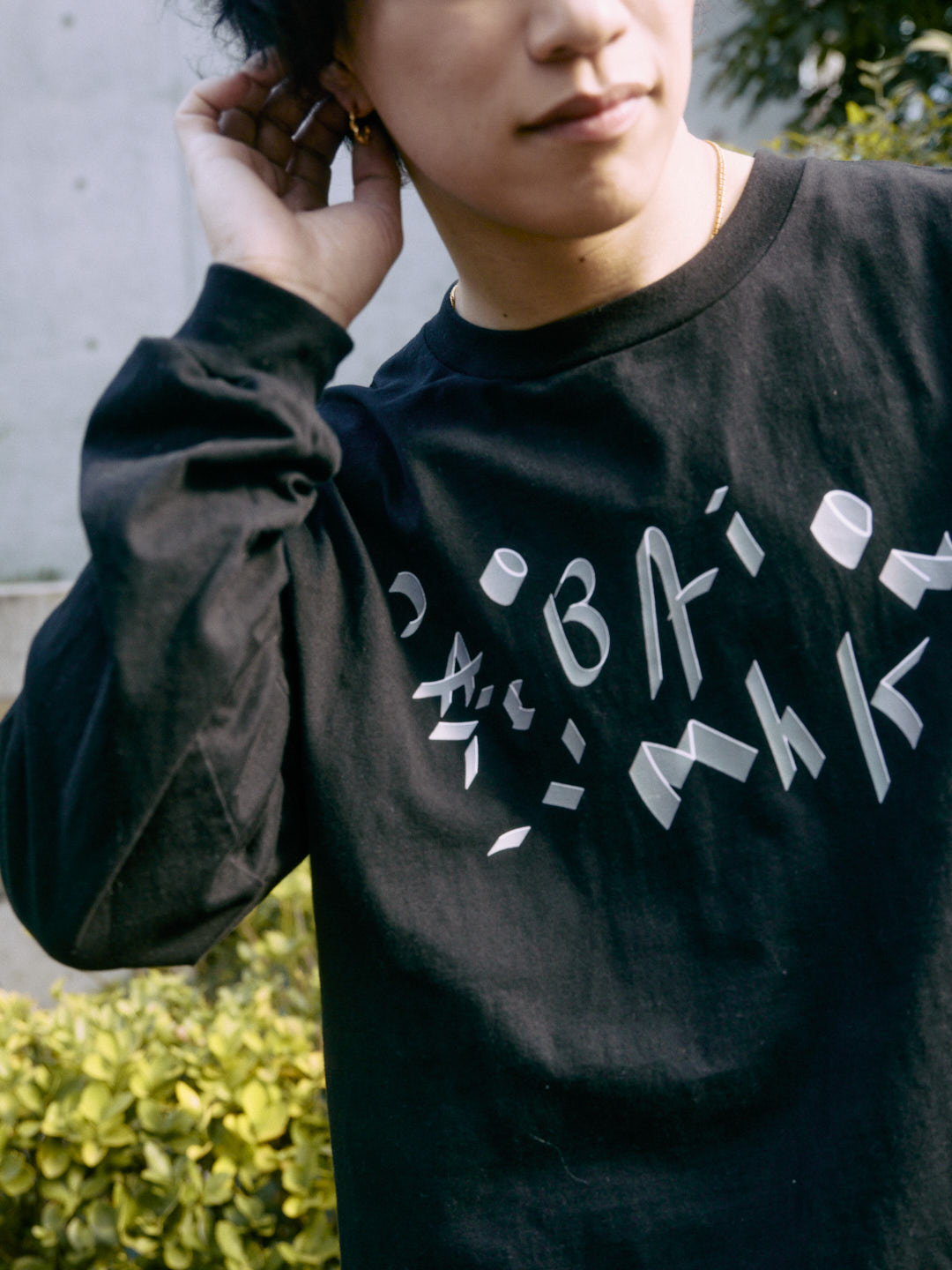 BATM logo long sleeve tee