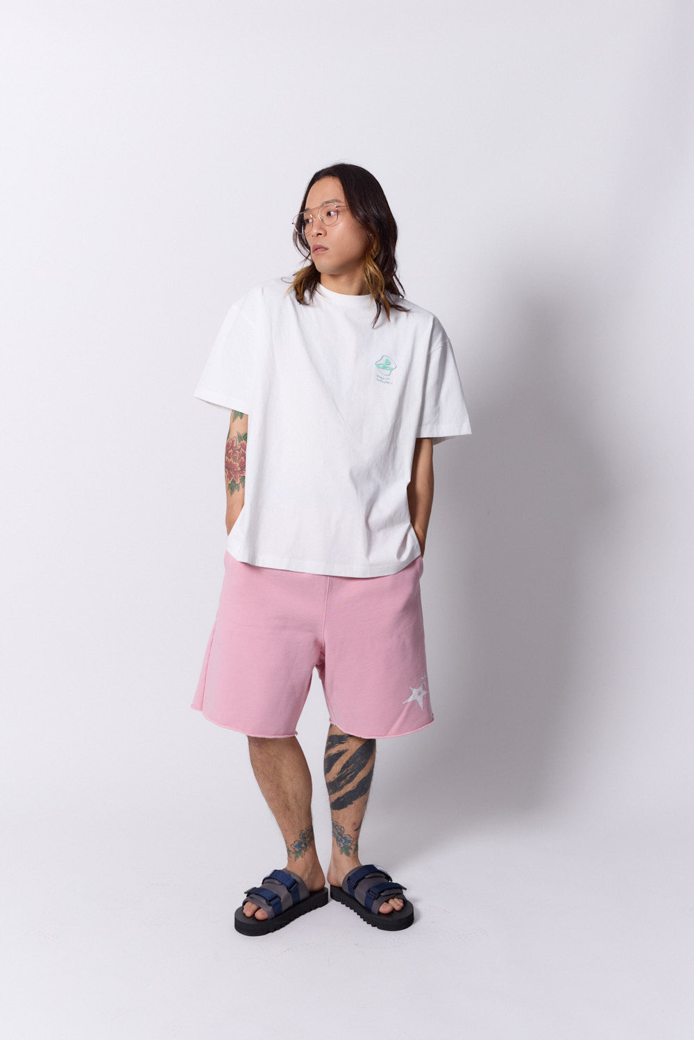 BM logo distortion T-shirt