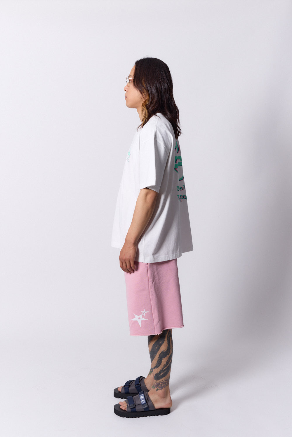 BM logo distortion T-shirt