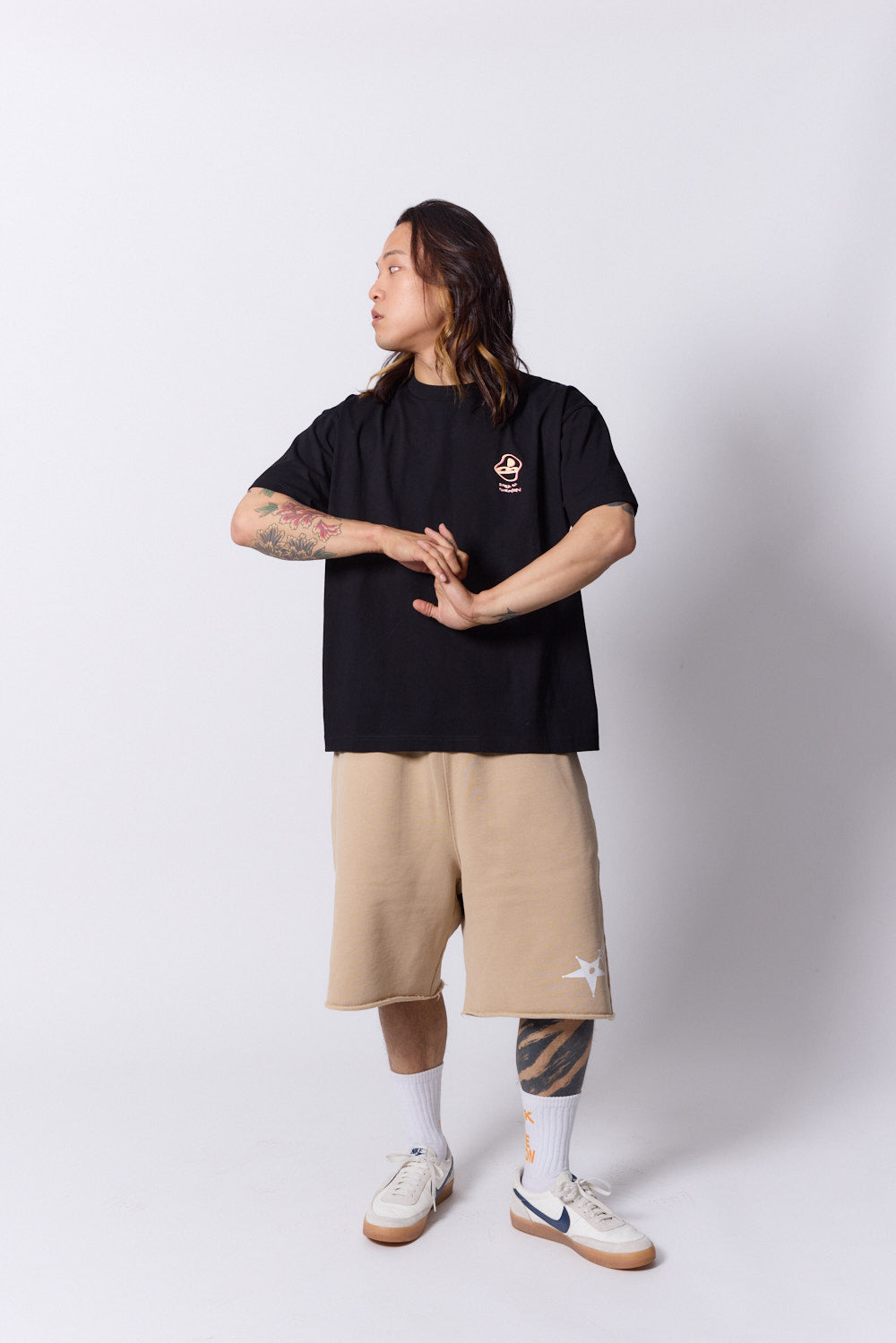 BM logo distortion T-shirt