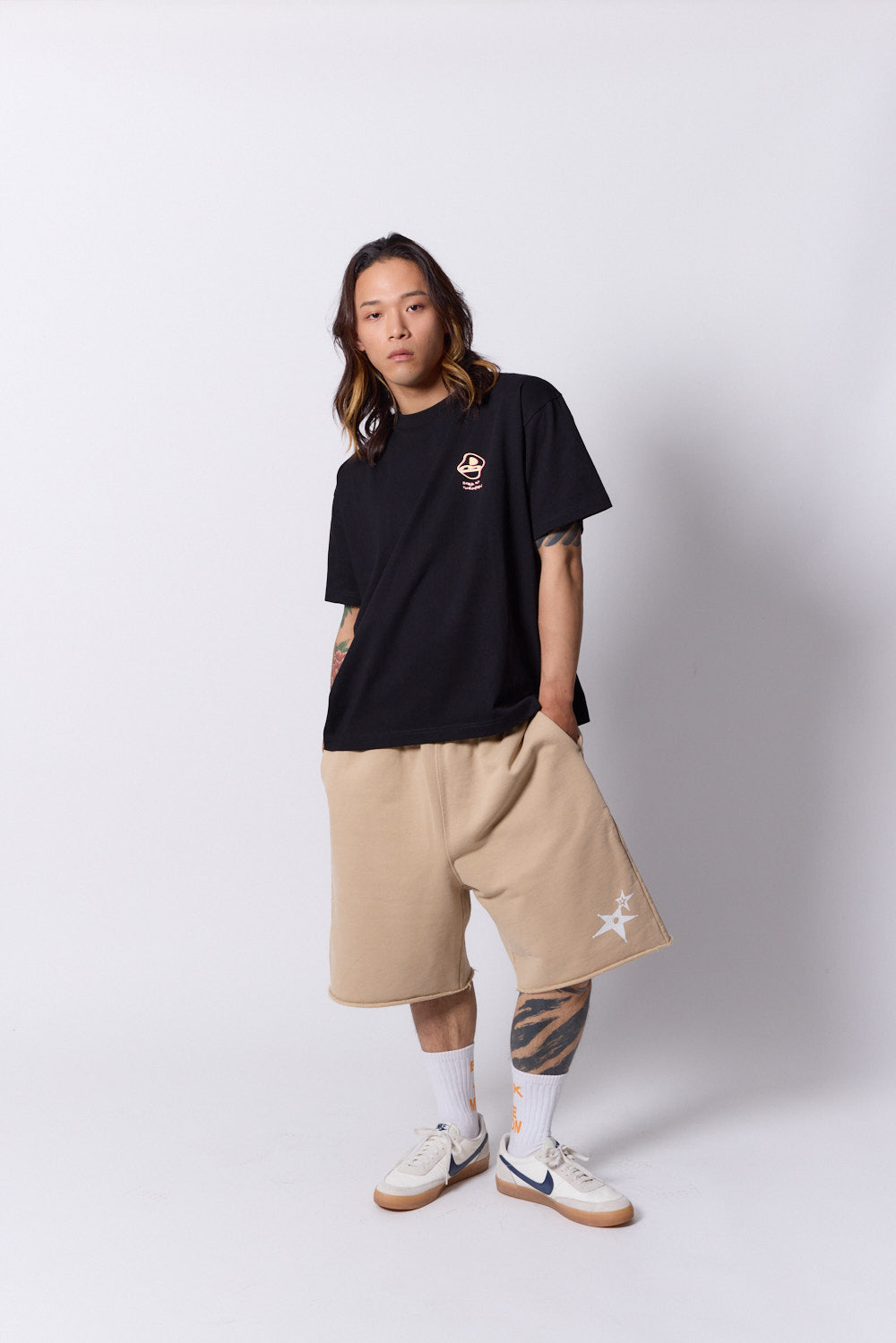 BM logo distortion T-shirt