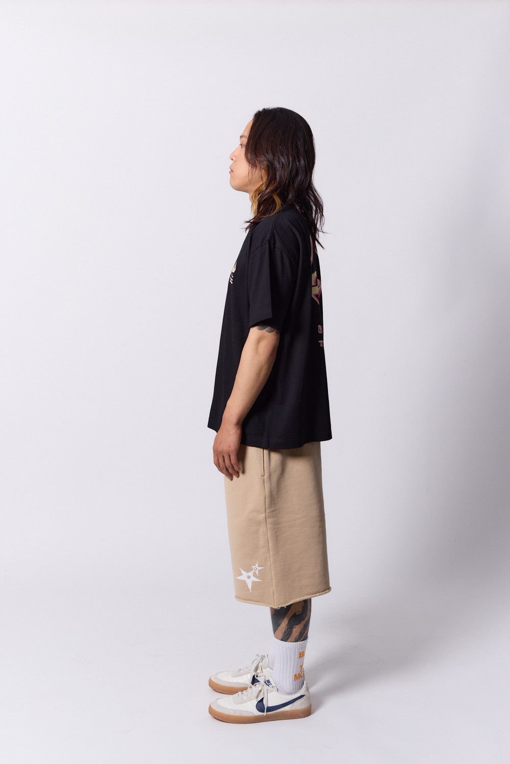 BM logo distortion T-shirt