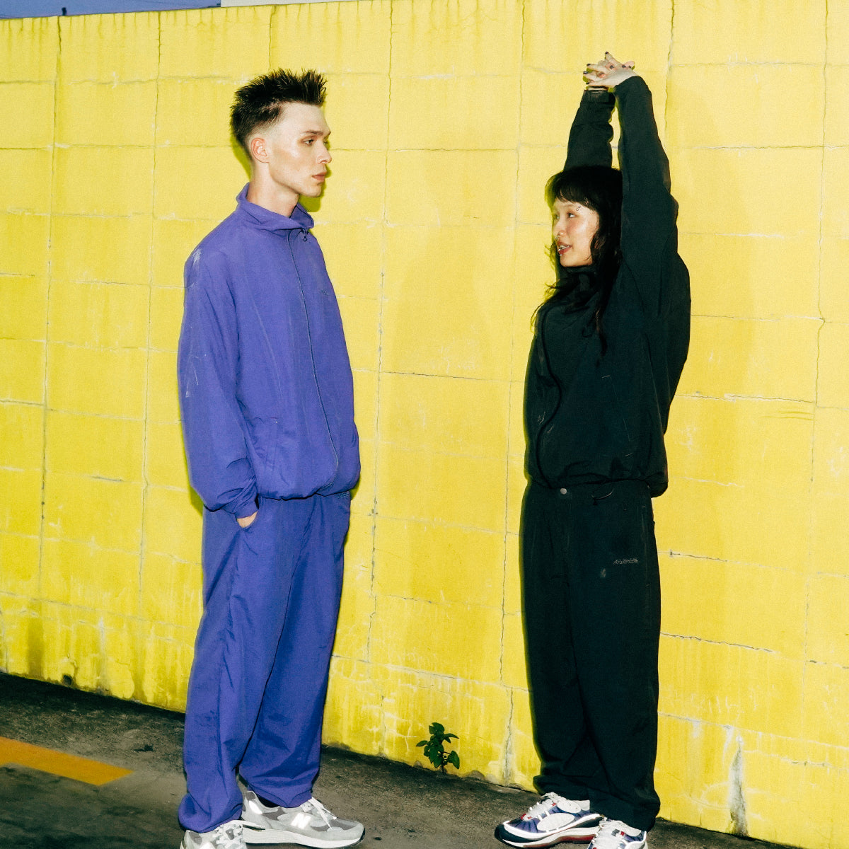 NO BAD MIND track pants