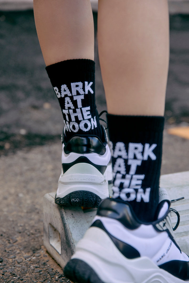 BATM logo socks