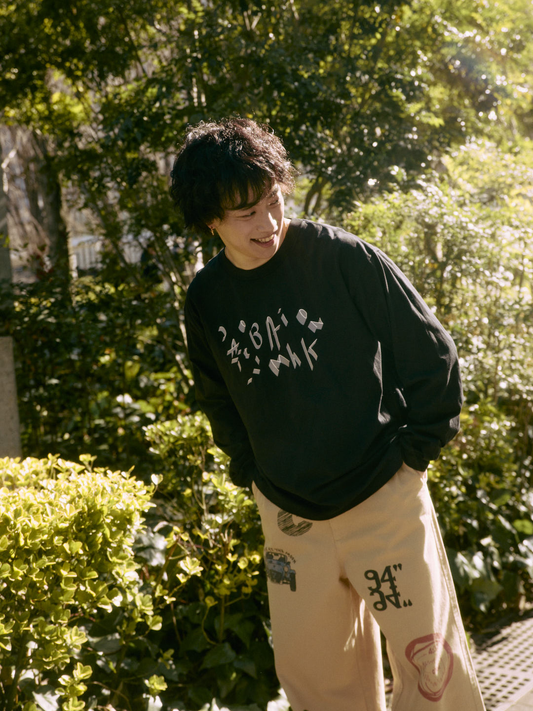 BATM logo long sleeve tee