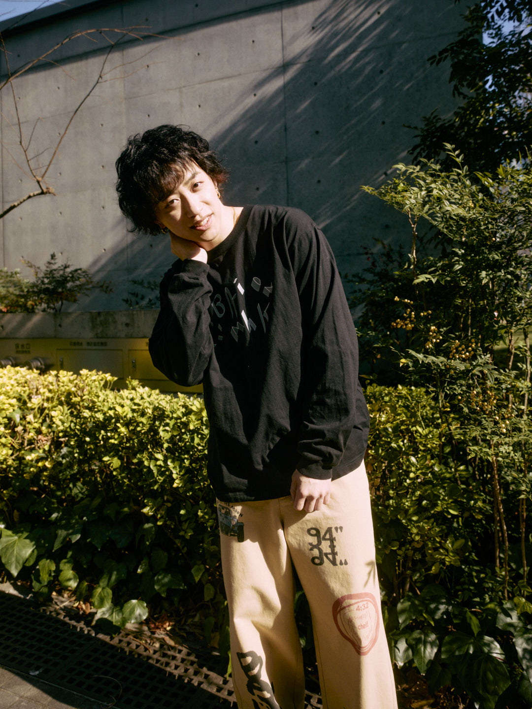 BATM logo long sleeve tee