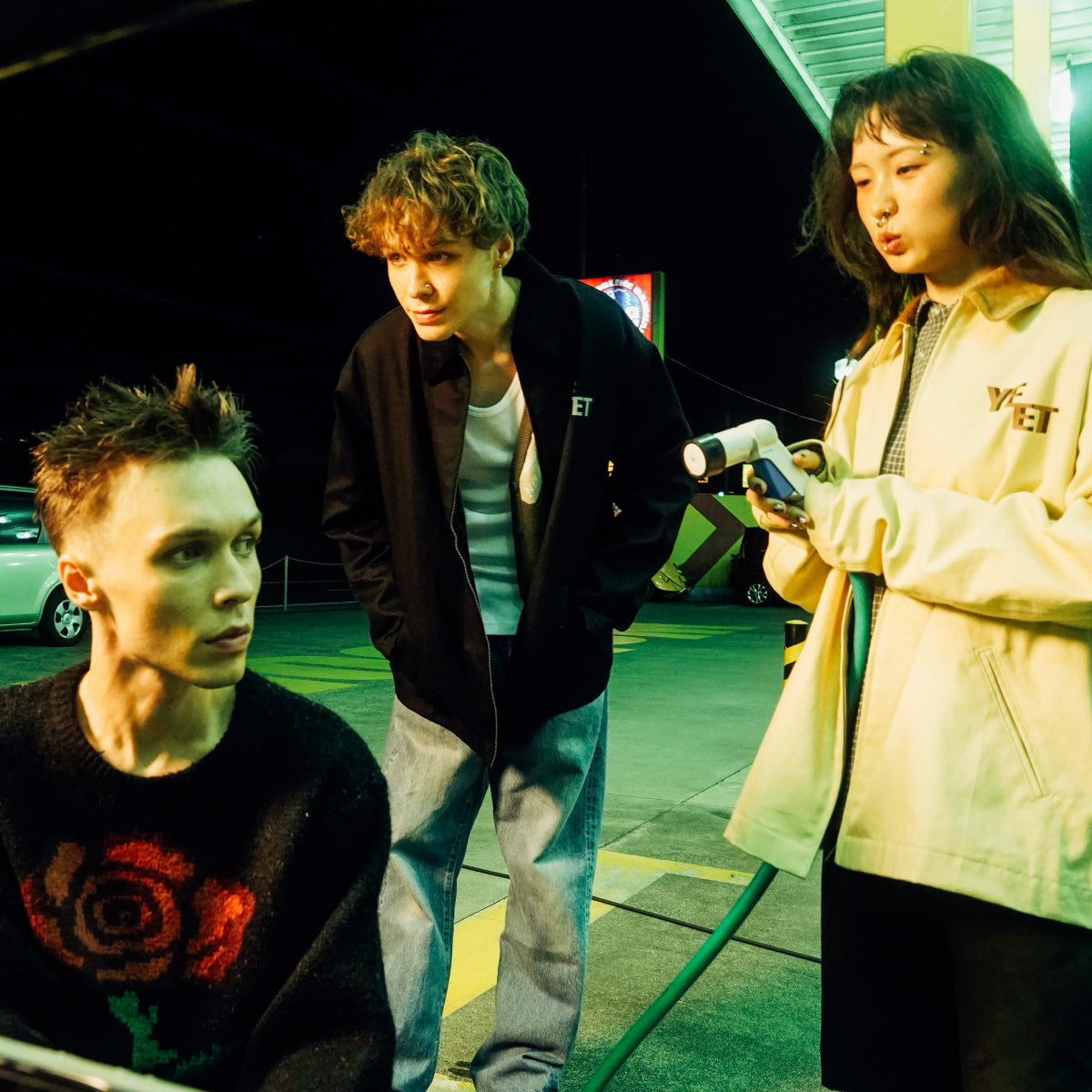 YEEL logo work jacket