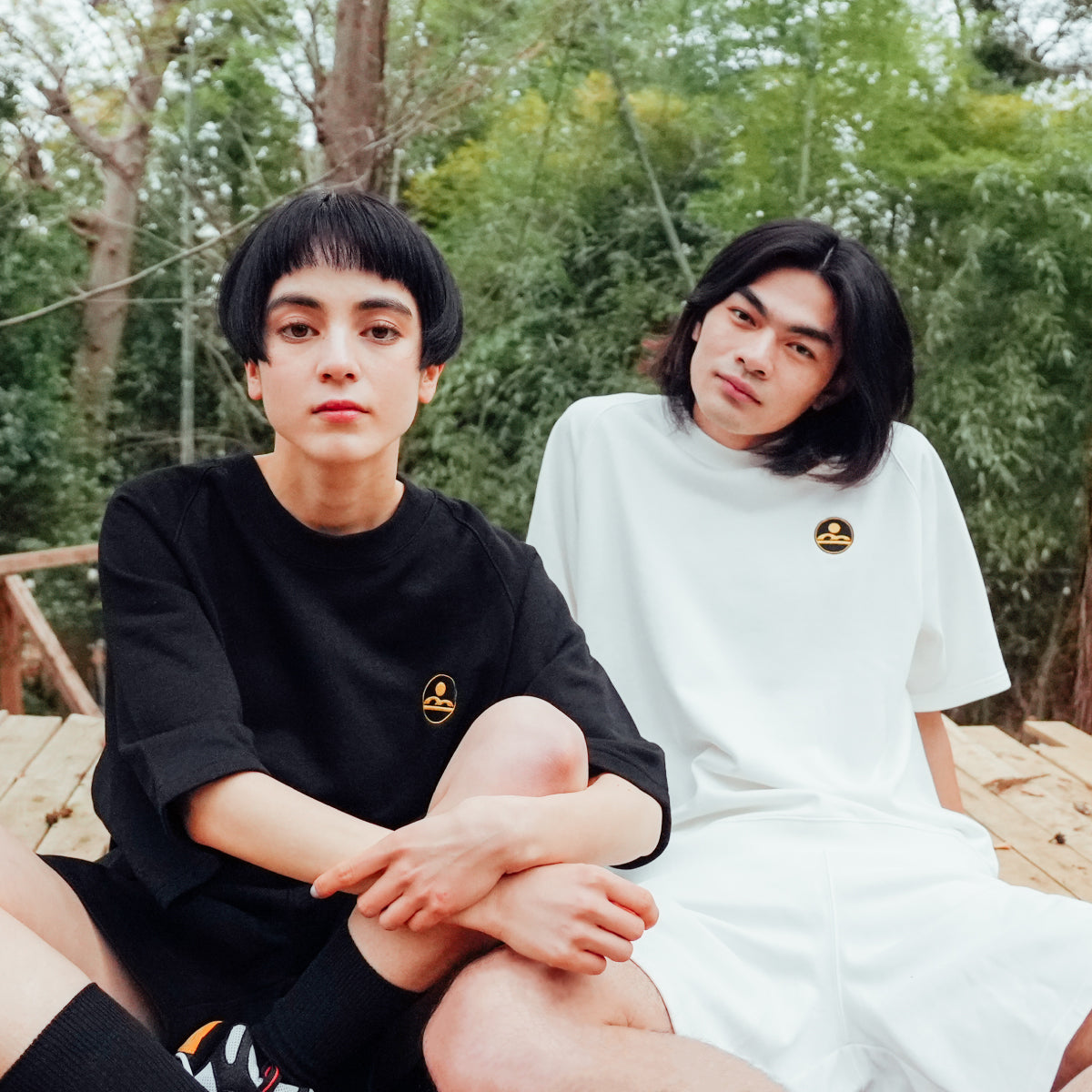 Logo sweat shorts