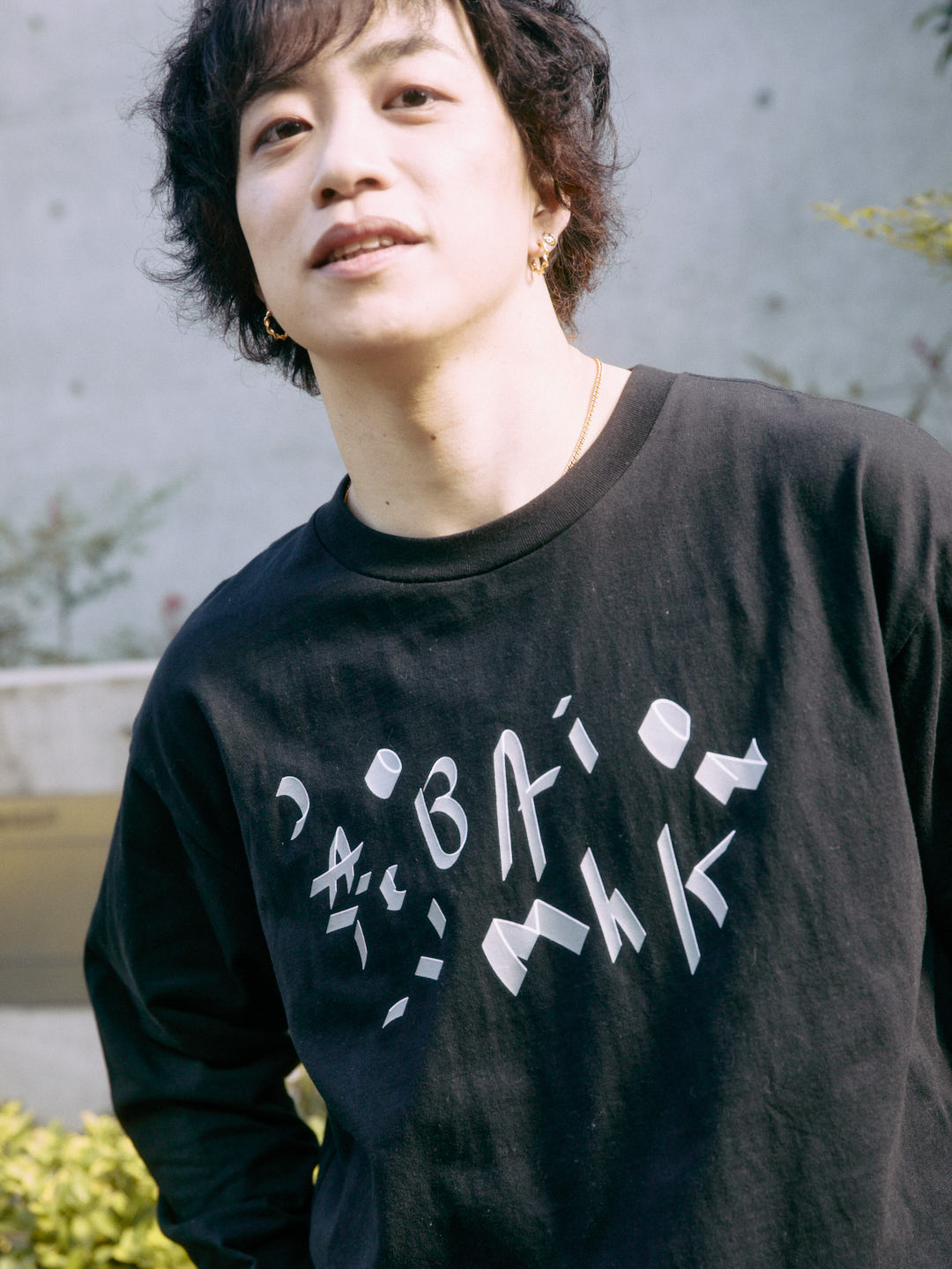 BATM logo long sleeve tee