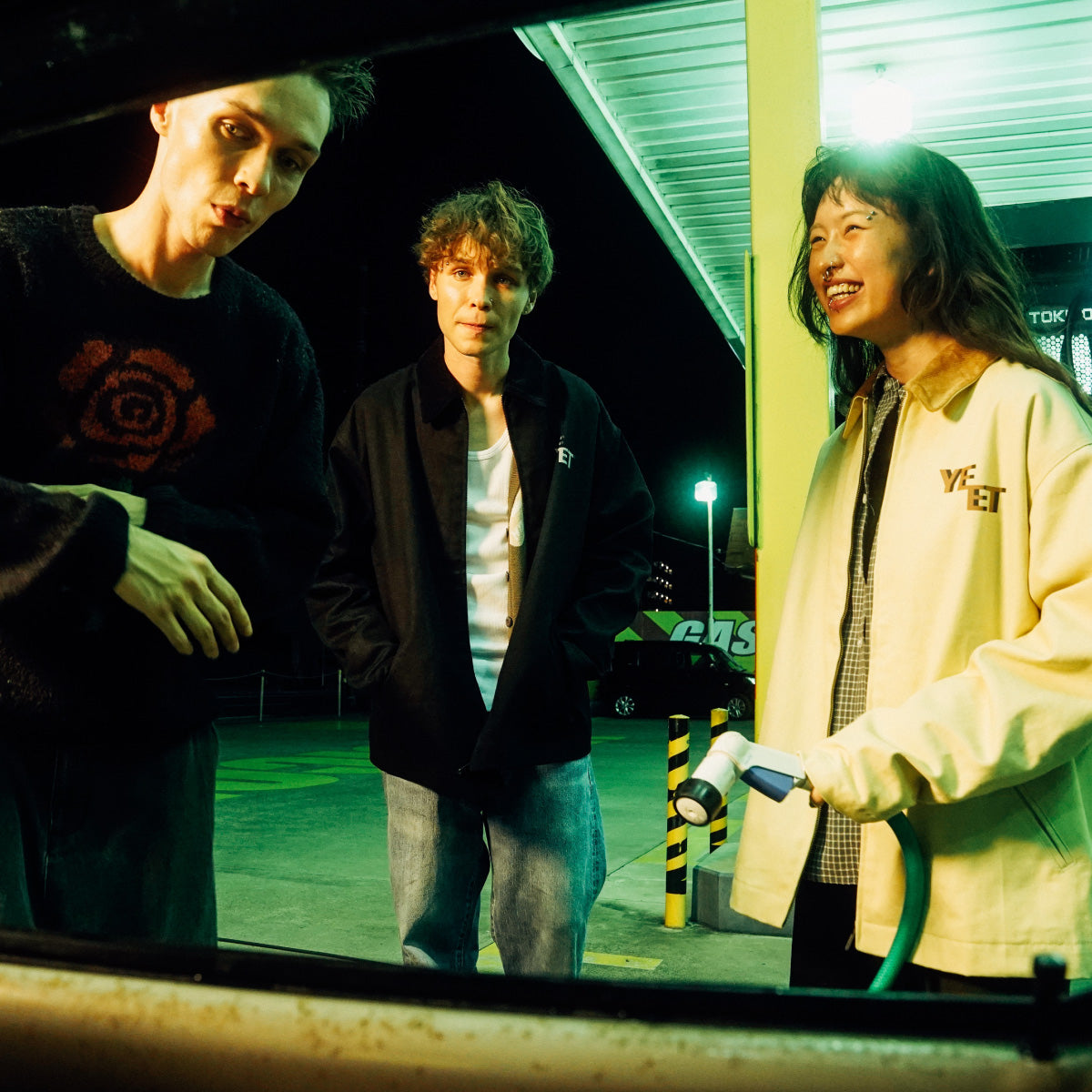 YEEL logo work jacket