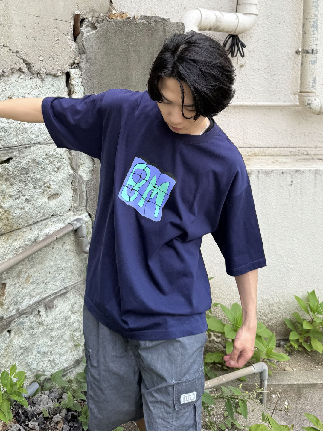 BM block T-shirt