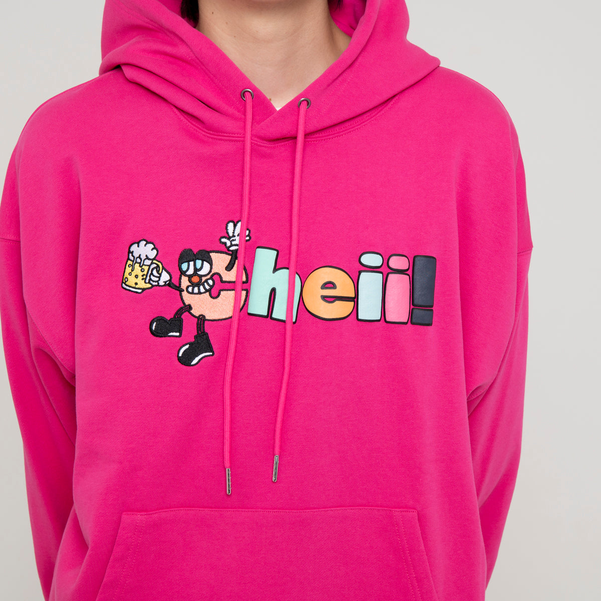 Cheii! logo hoodie