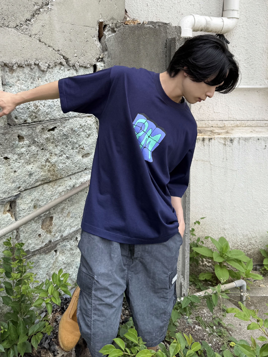BM block T-shirt