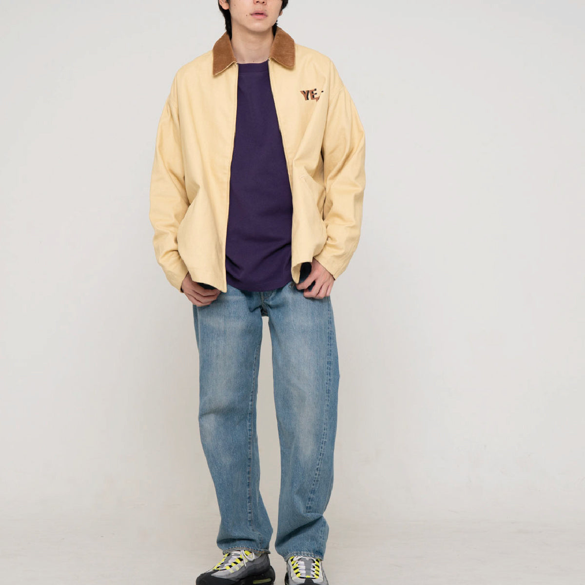 YEEL logo work jacket