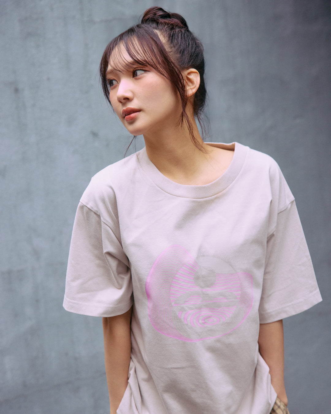 wave logo T-shirt
