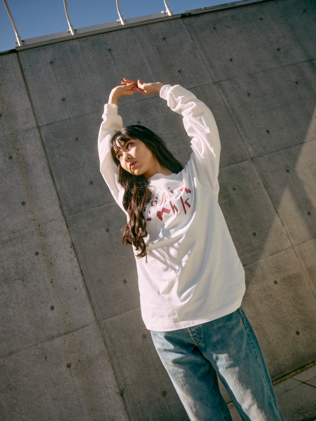 BATM logo long sleeve tee