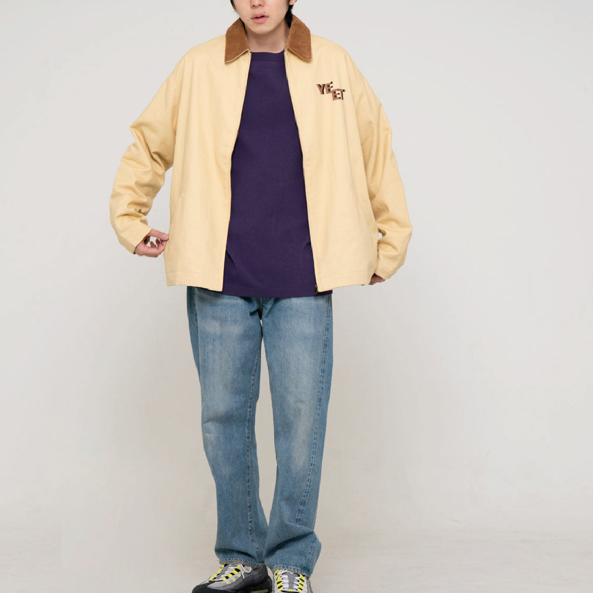 YEEL logo work jacket