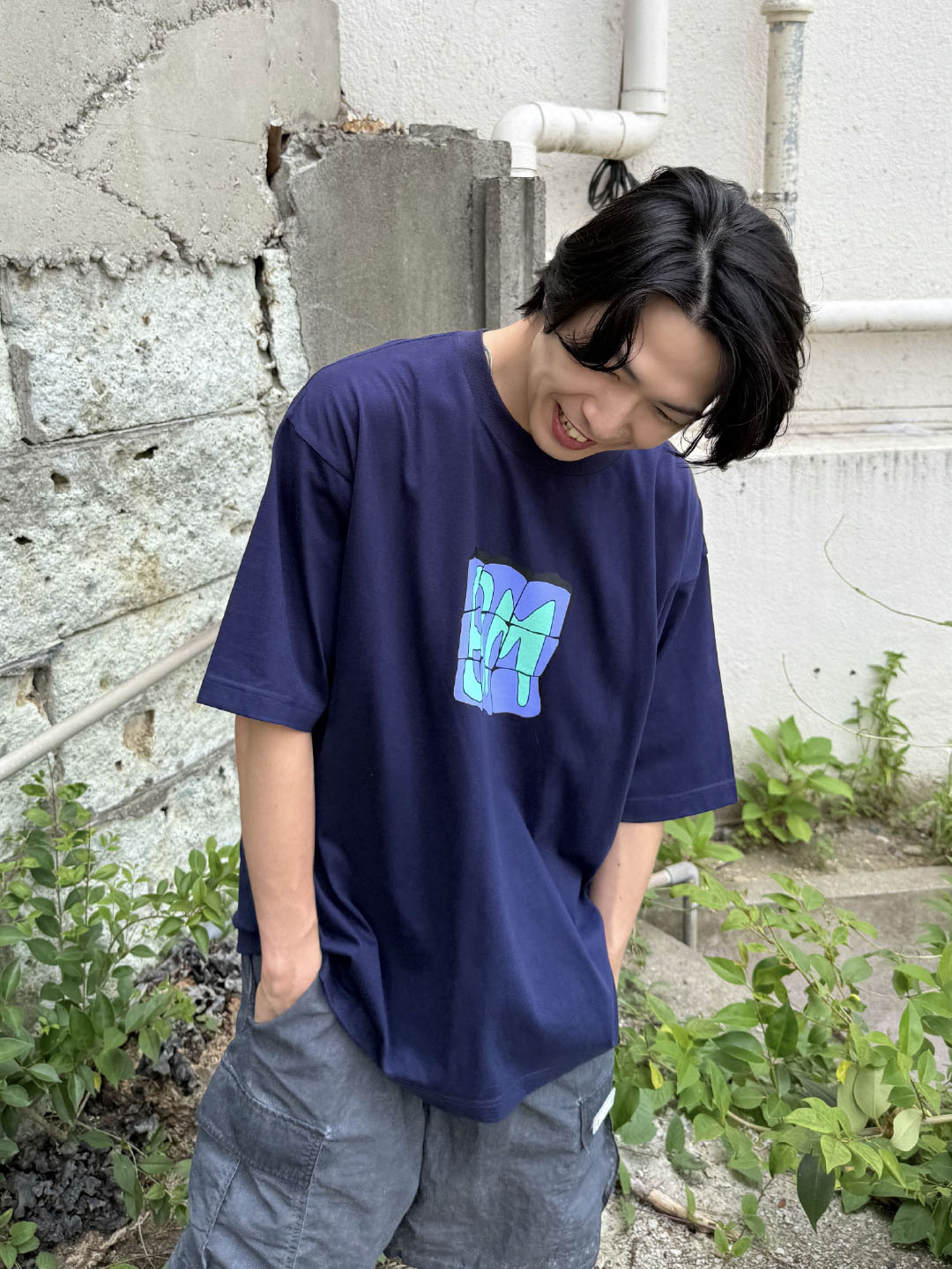 BM block T-shirt