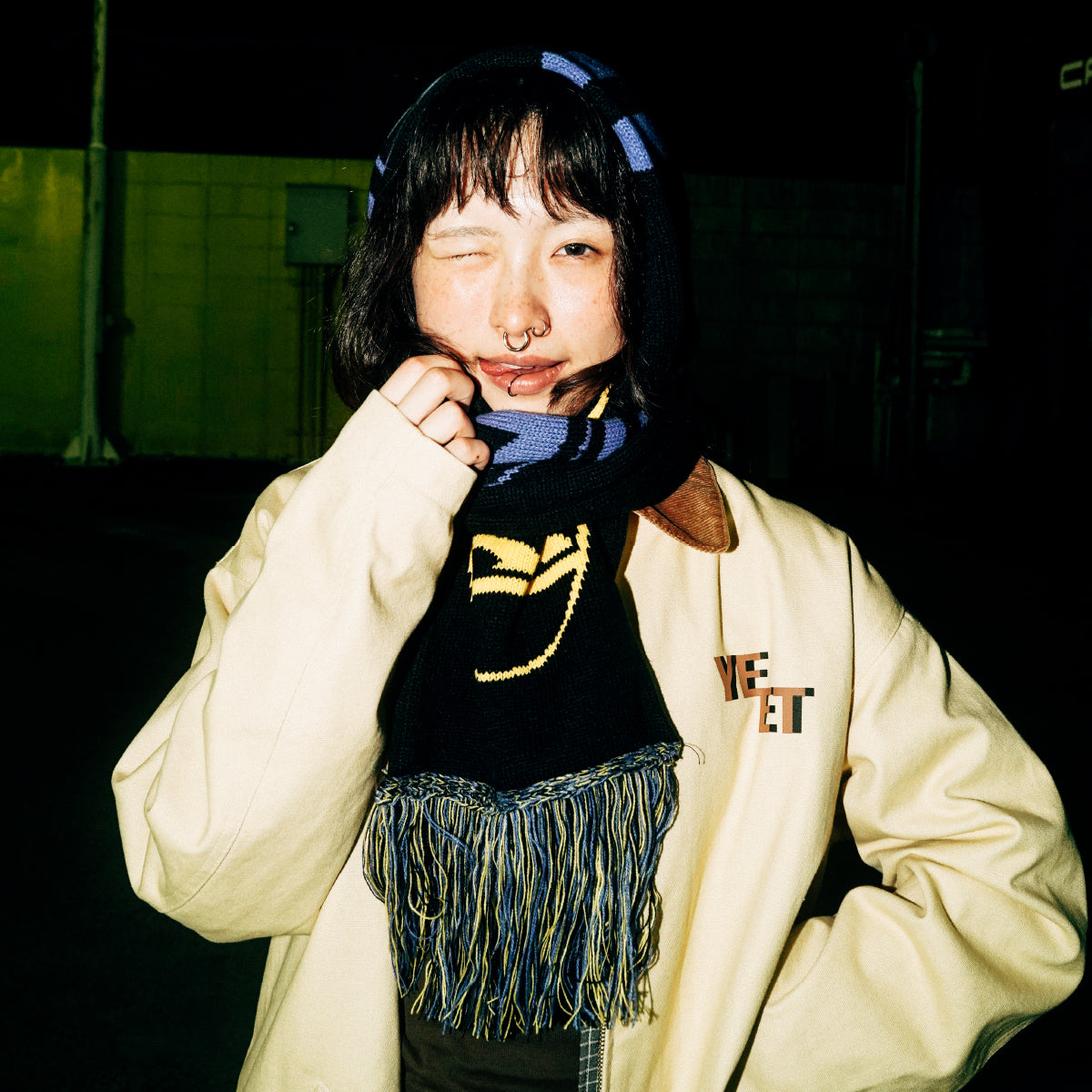 Cheii! logo soccer muffler