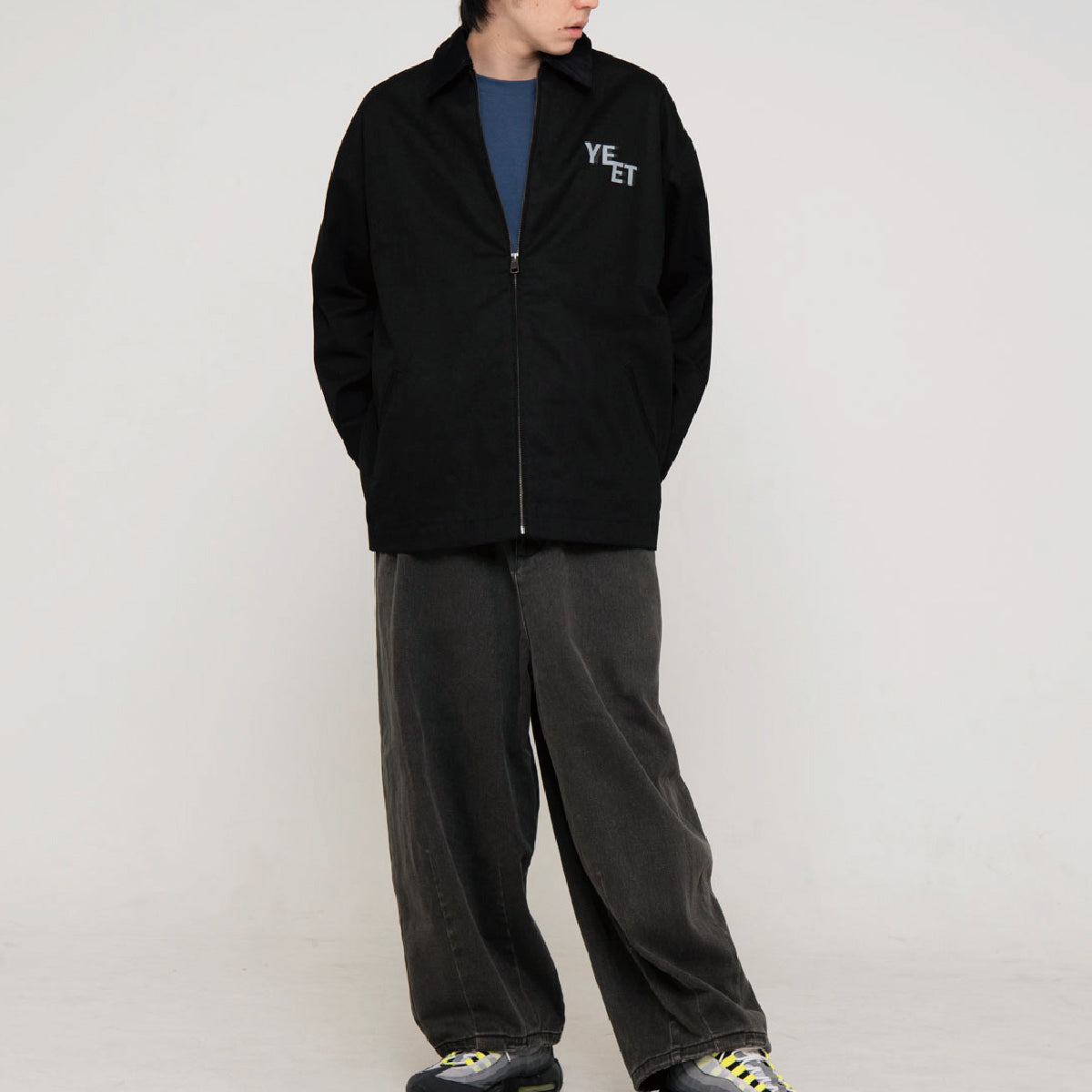 YEEL logo work jacket