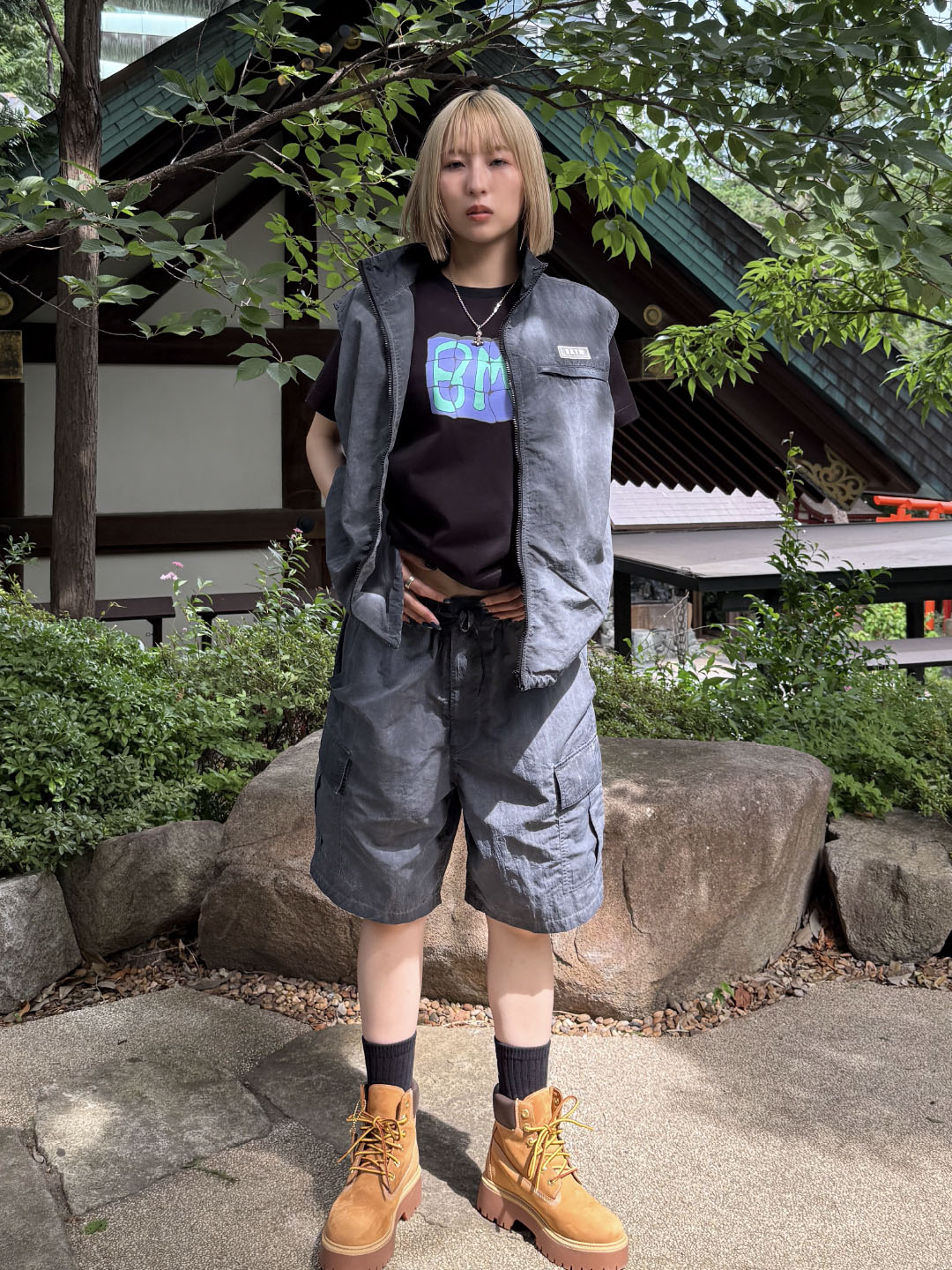 BM block T-shirt