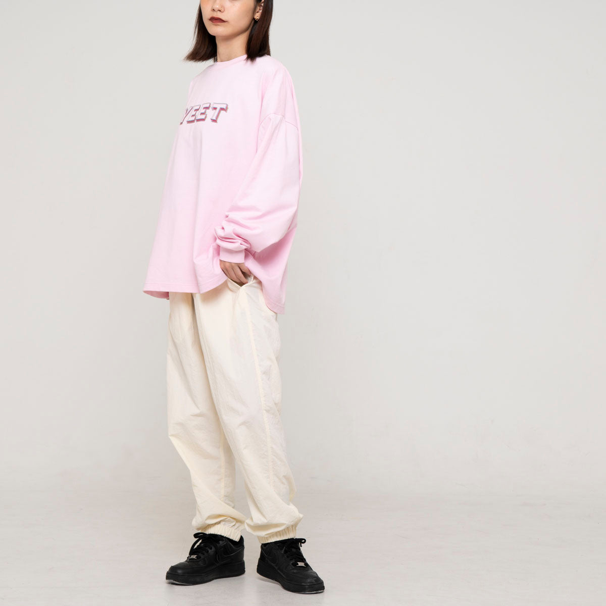 NO BAD MIND track pants