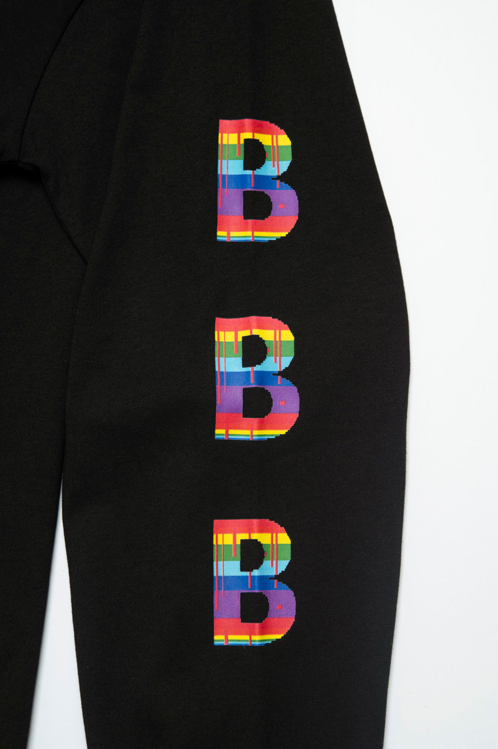 B logo long sleeve tee