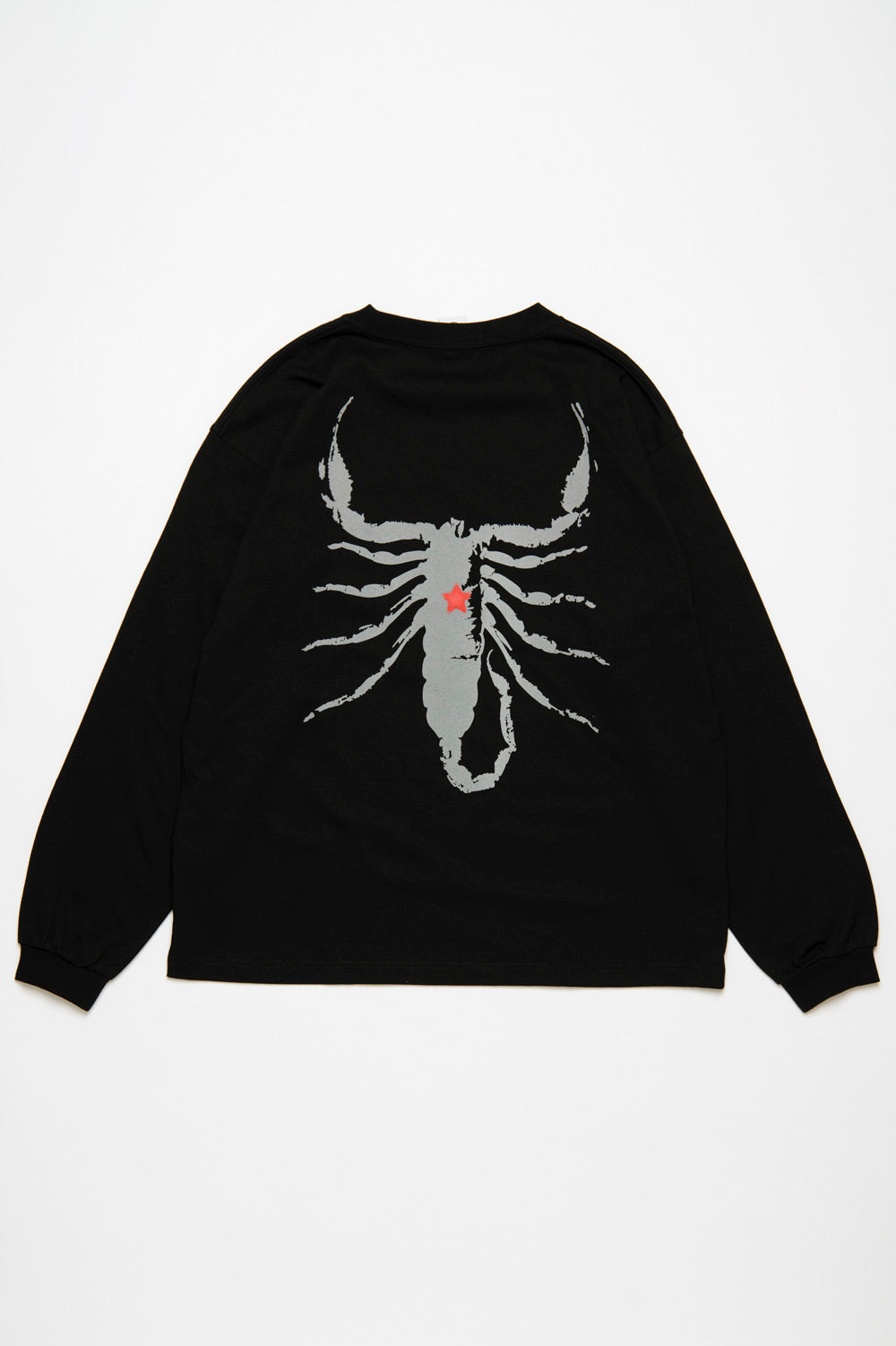 scorpion logo long sleeve tee
