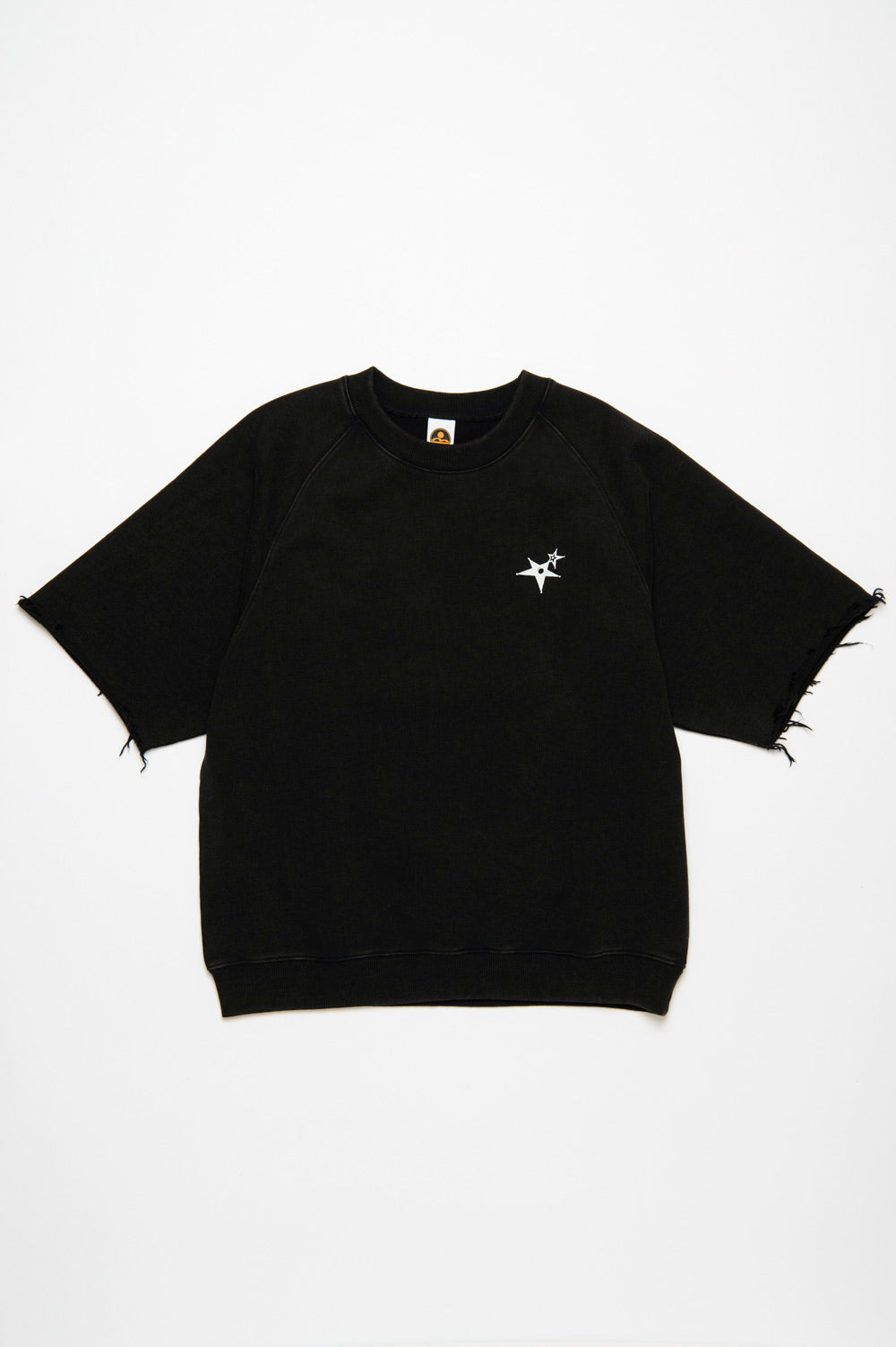 Powder processed sweat T-shirt
