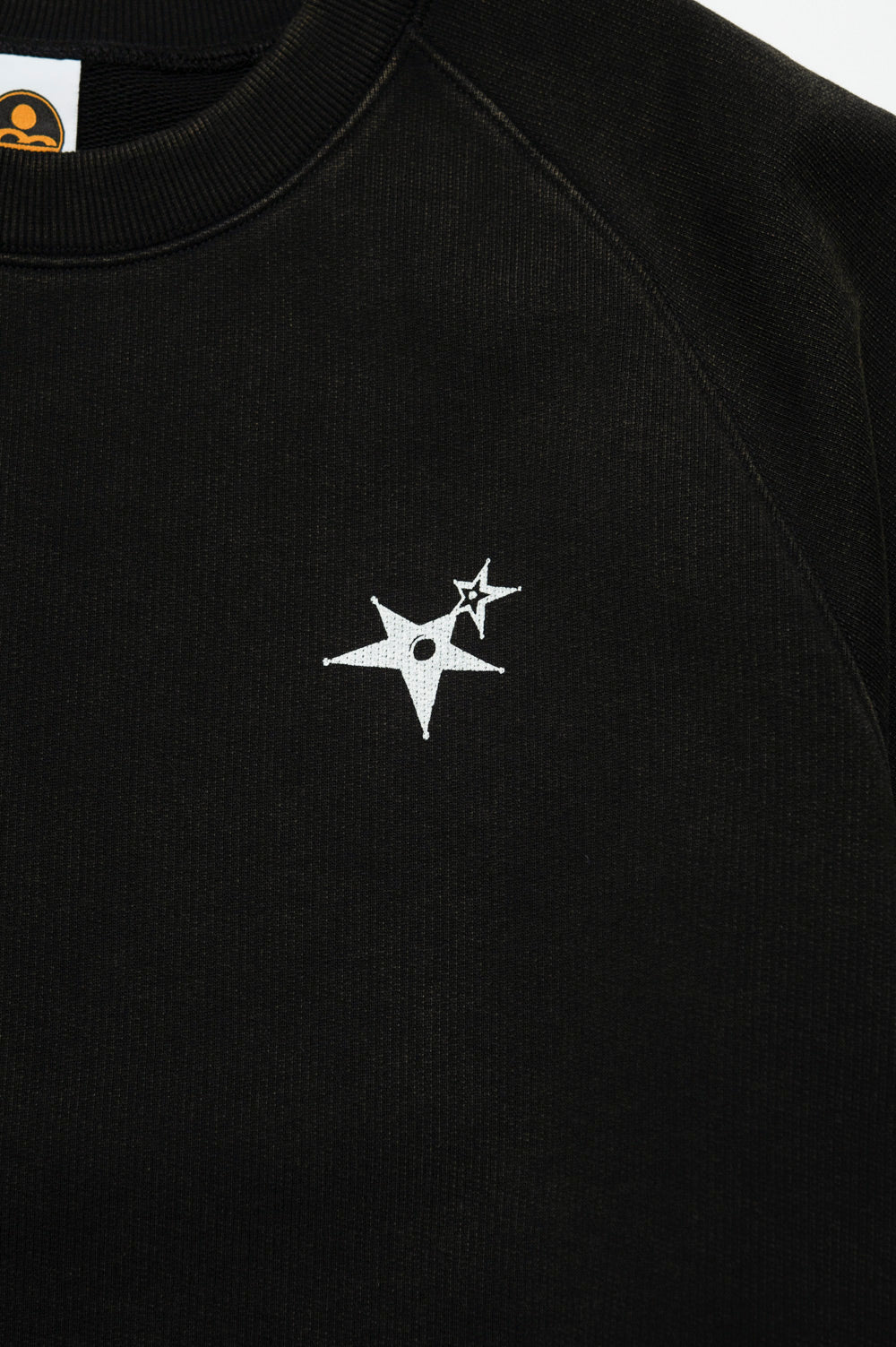 Powder processed sweat T-shirt