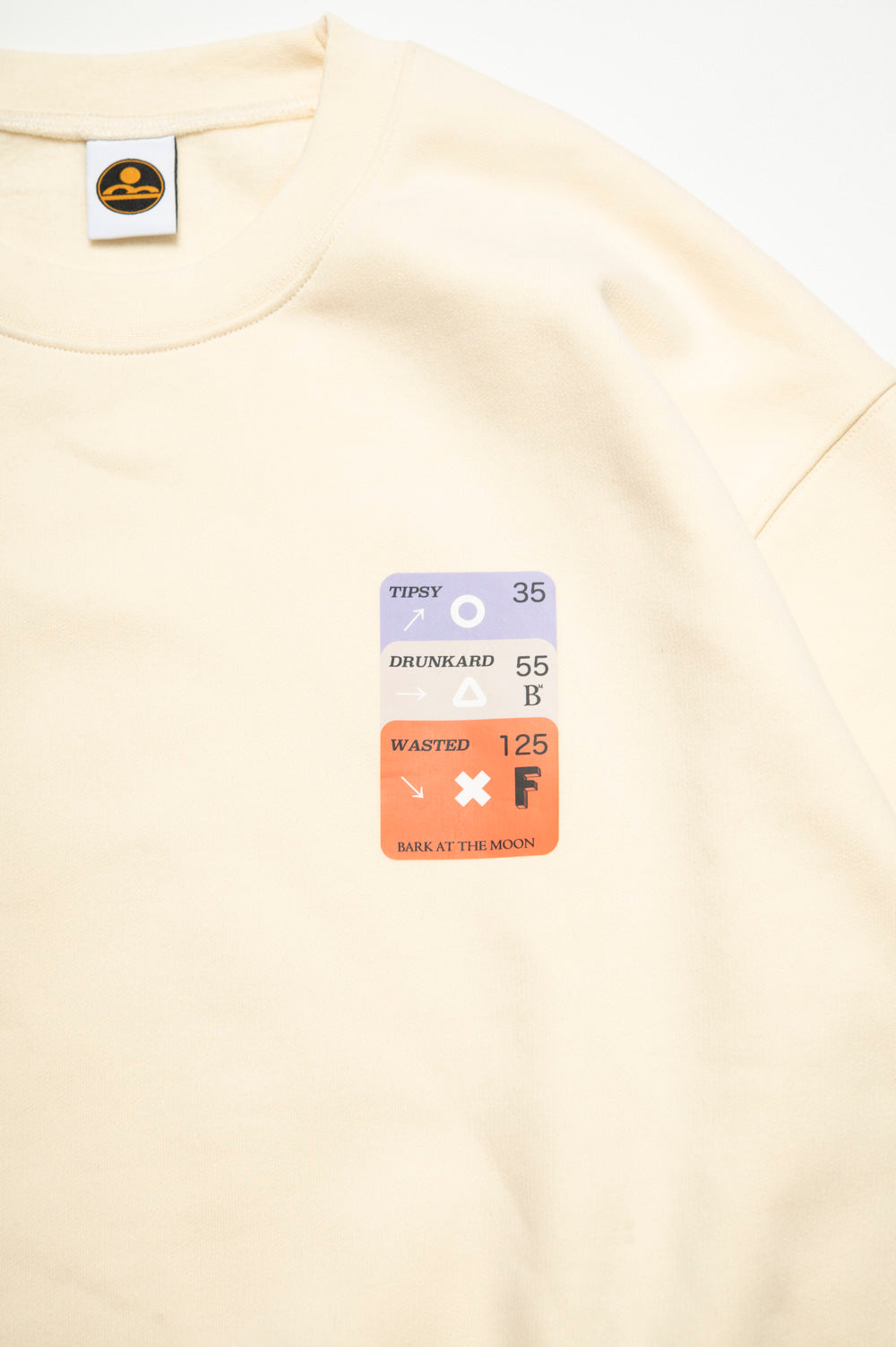 <予約>DEGREE OF DRUNKENNESS SWEAT