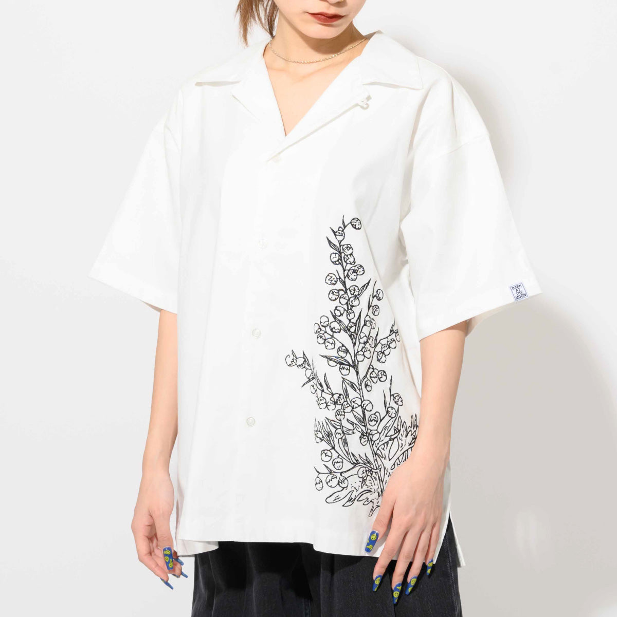 absinthe_open collar shirt