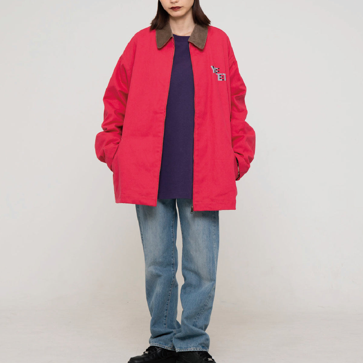 YEEL logo work jacket