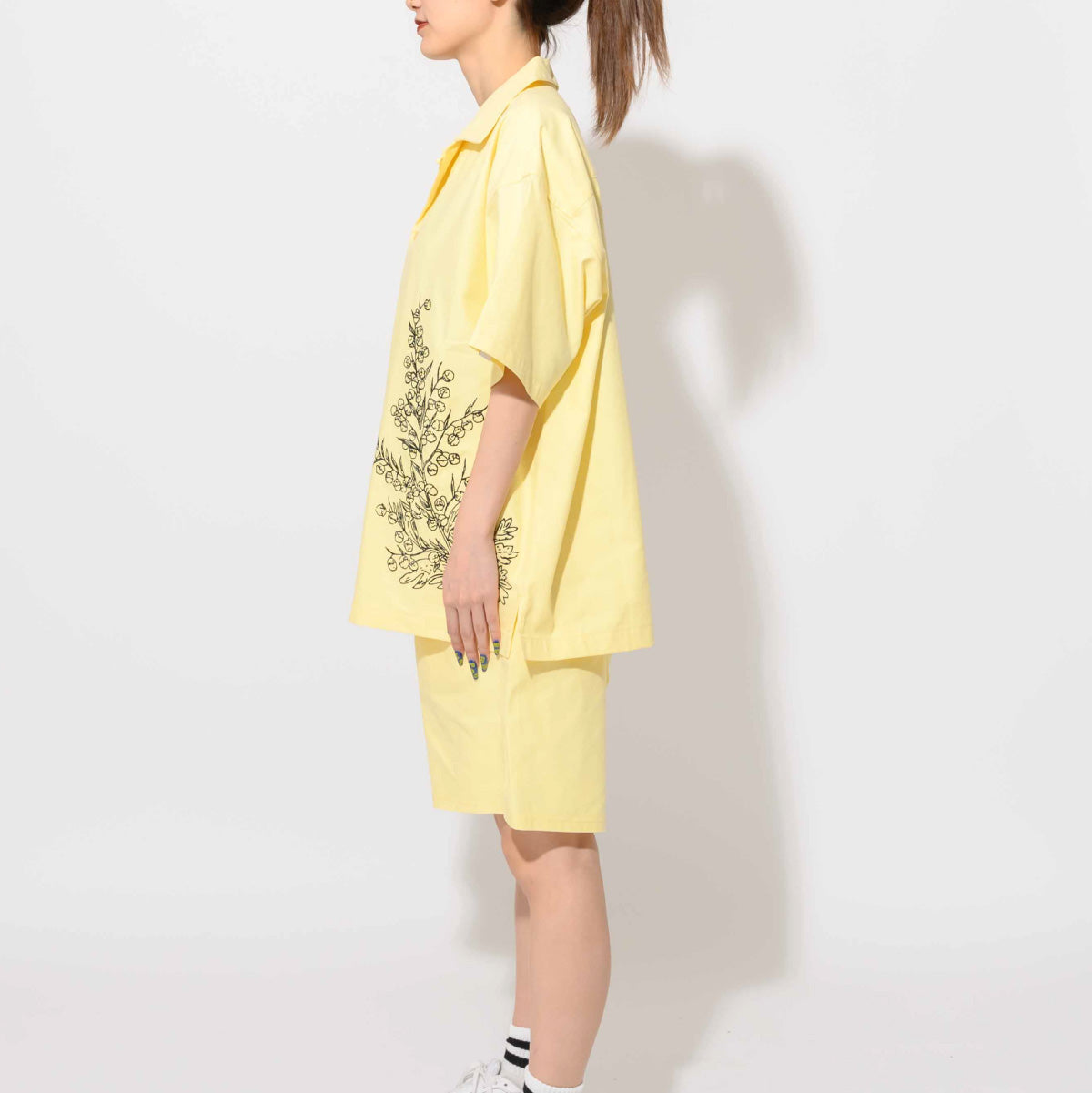 absinthe_open collar shirt