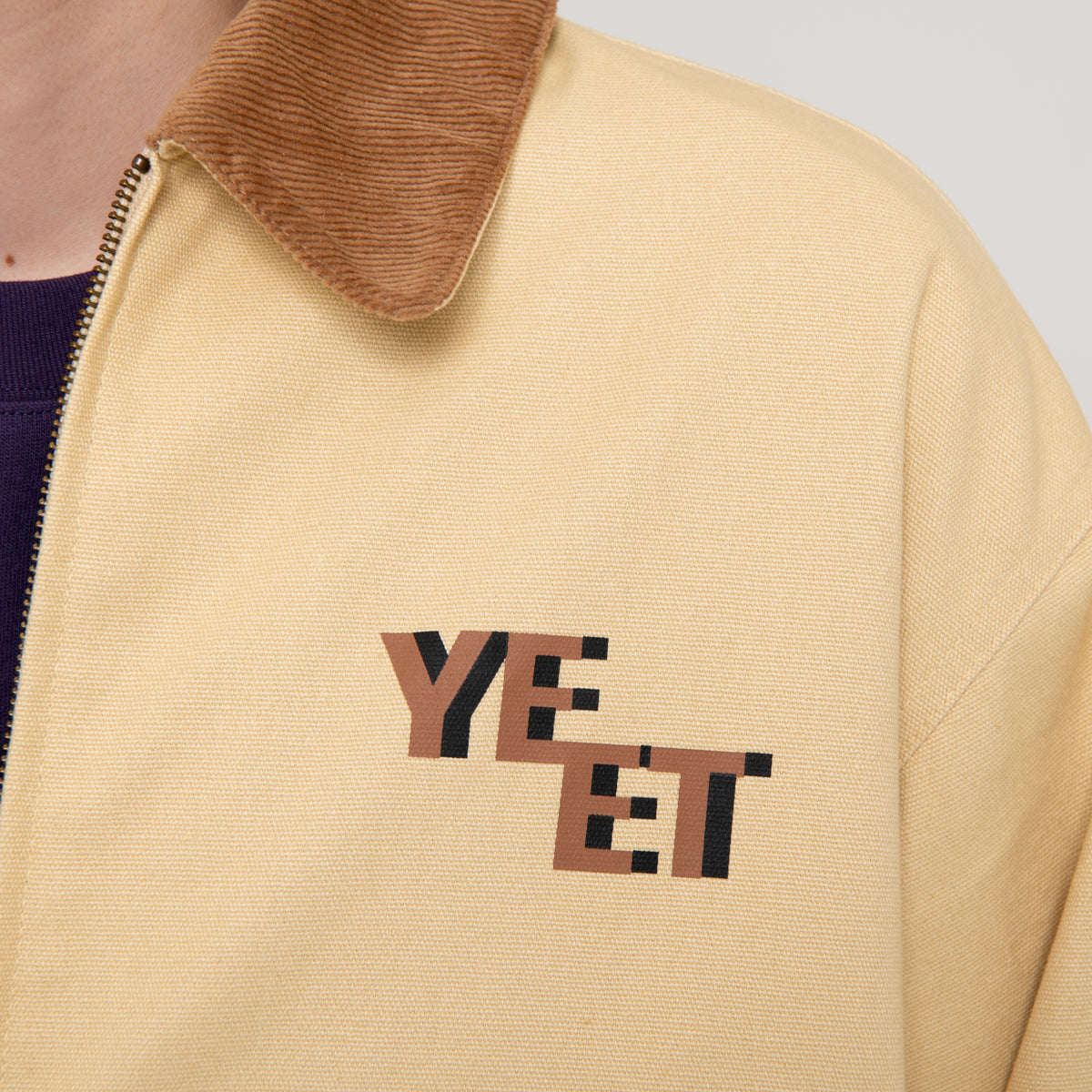 YEEL logo work jacket