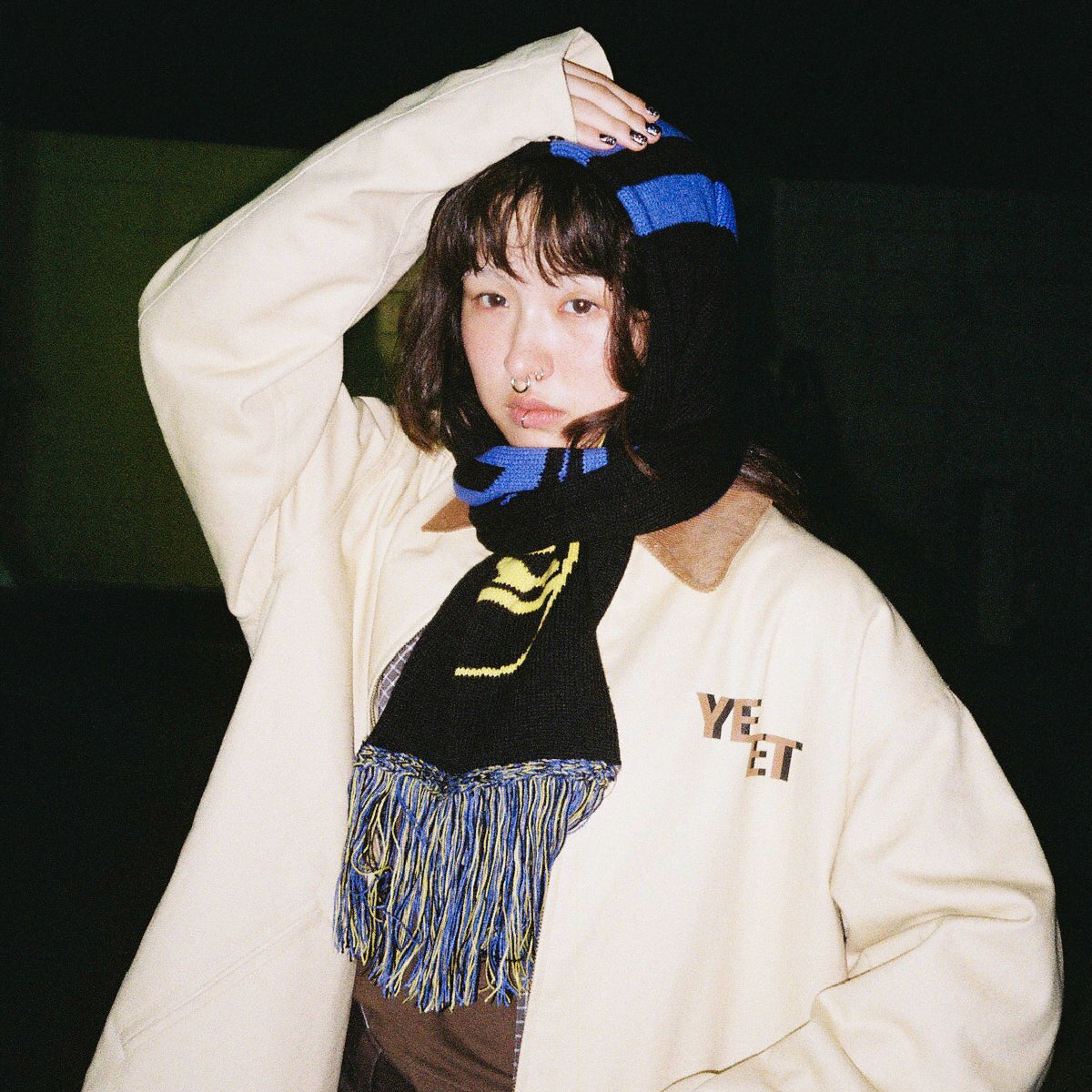 Cheii! logo soccer muffler