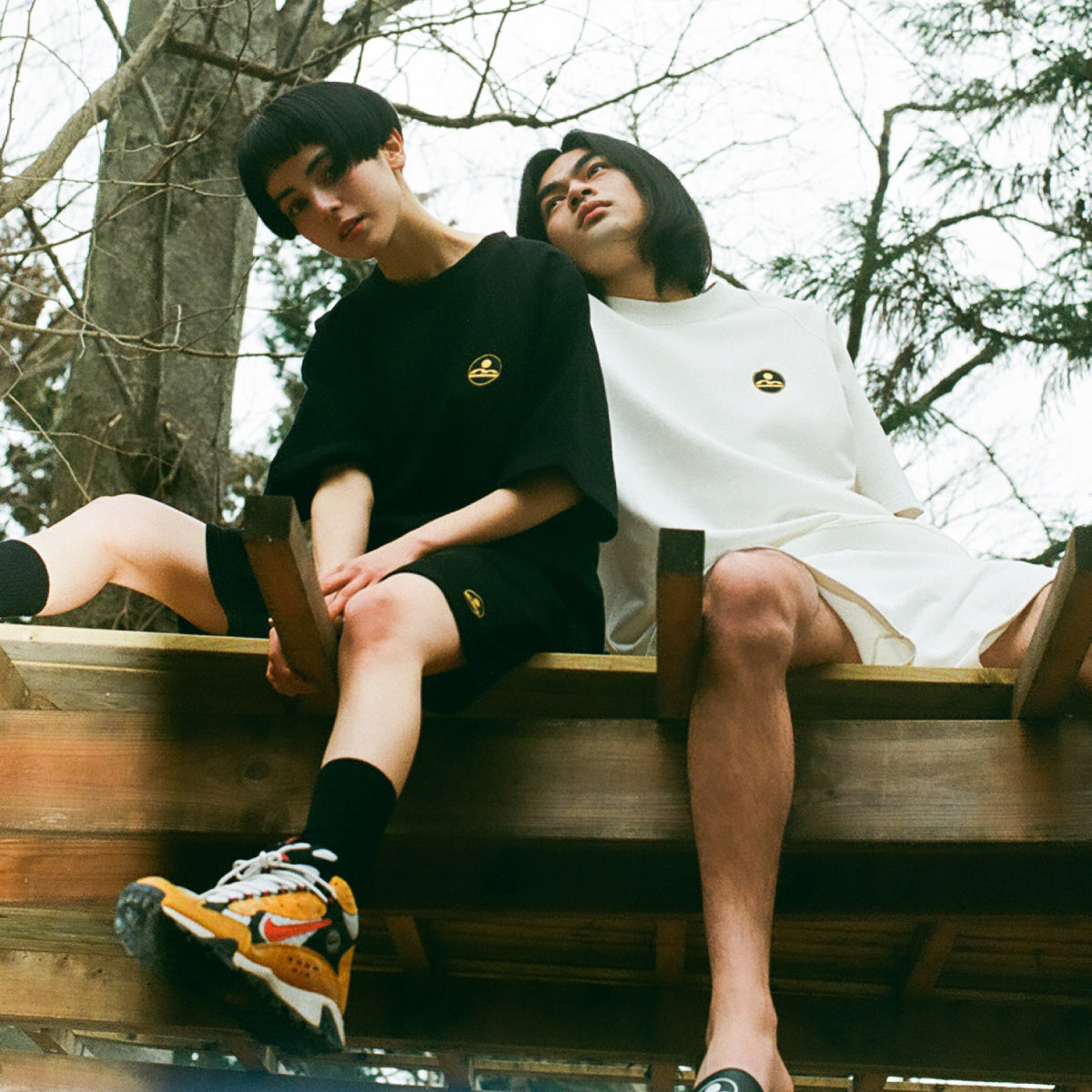 Logo sweat shorts