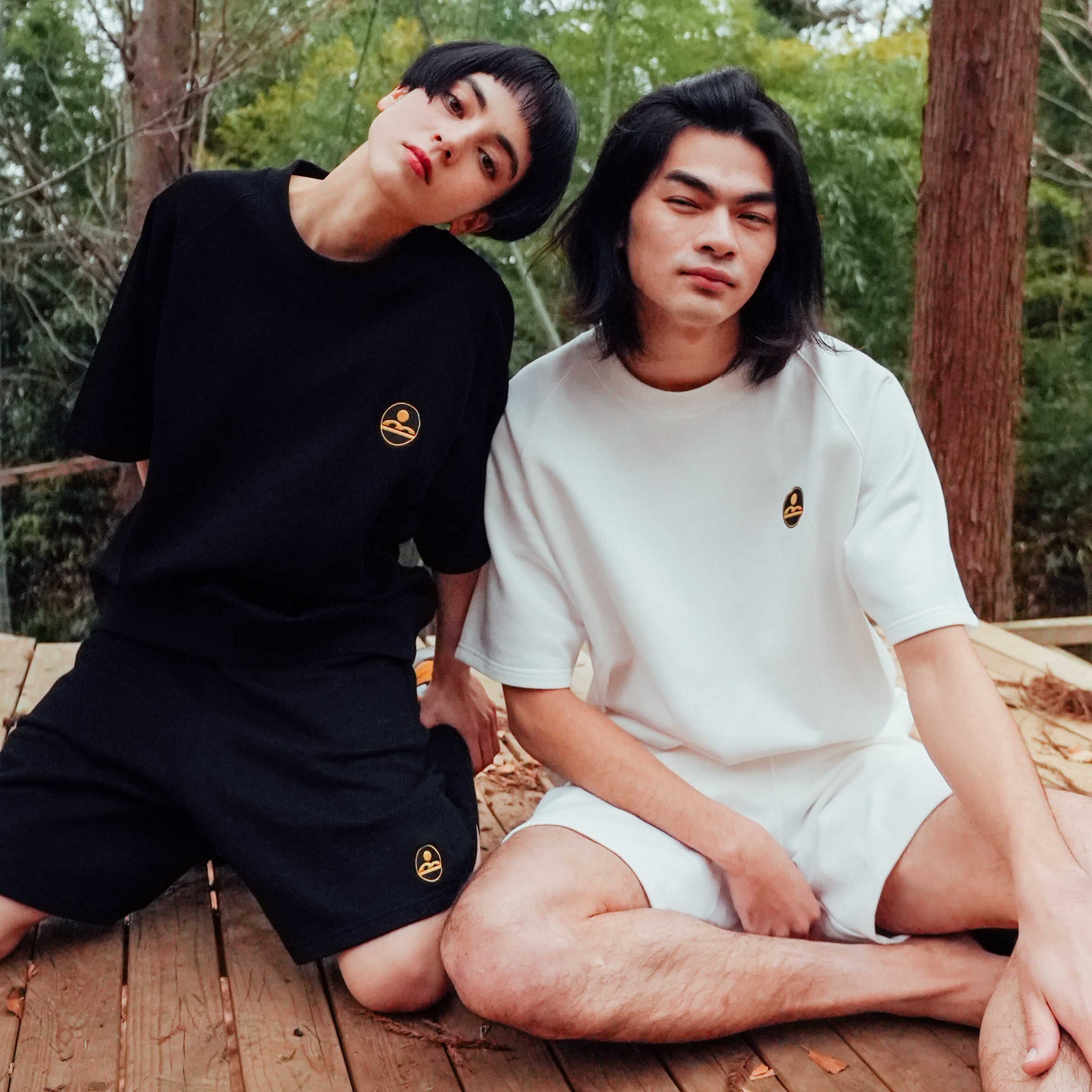 Logo sweat shorts