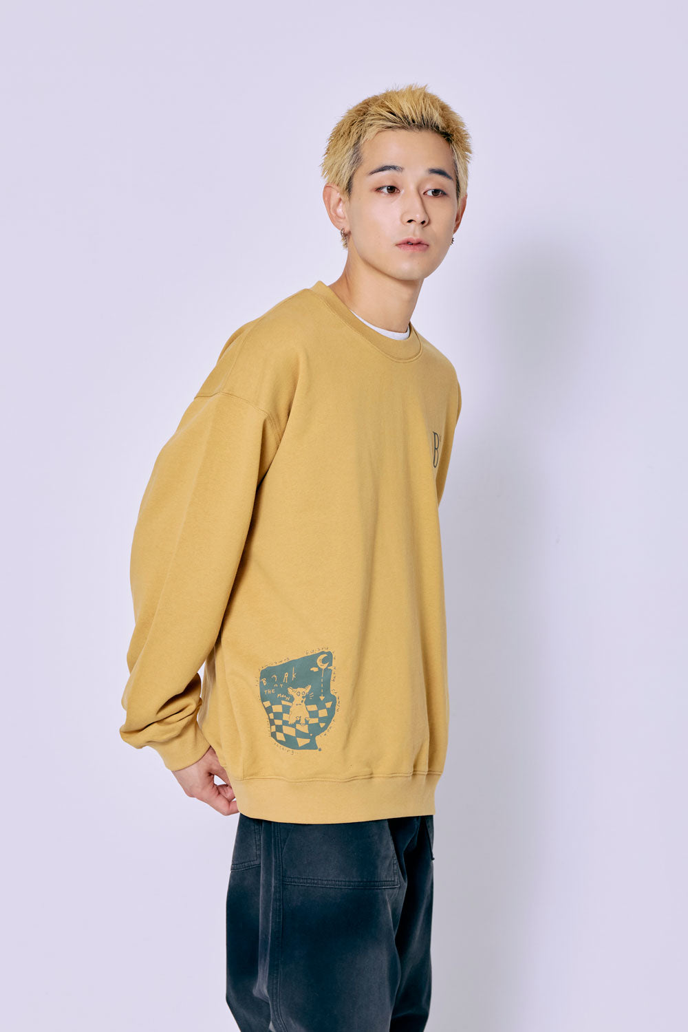 <予約>DOG TWO TONE PULLOVER