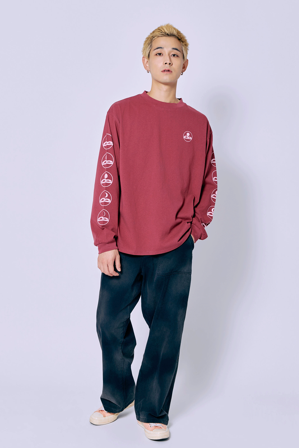 PHASES OF THE MOON L/S TEE