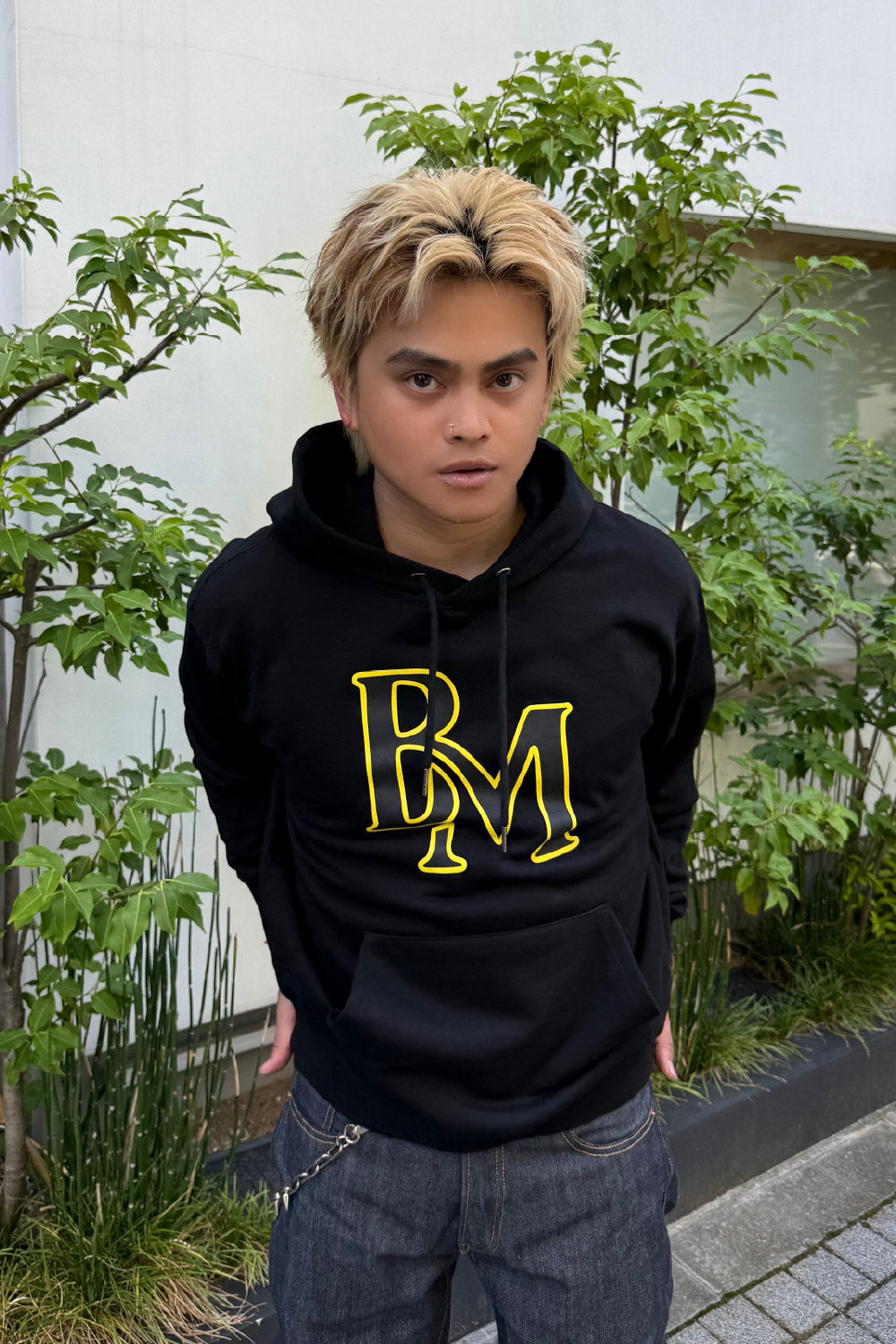 BM logo hoodie