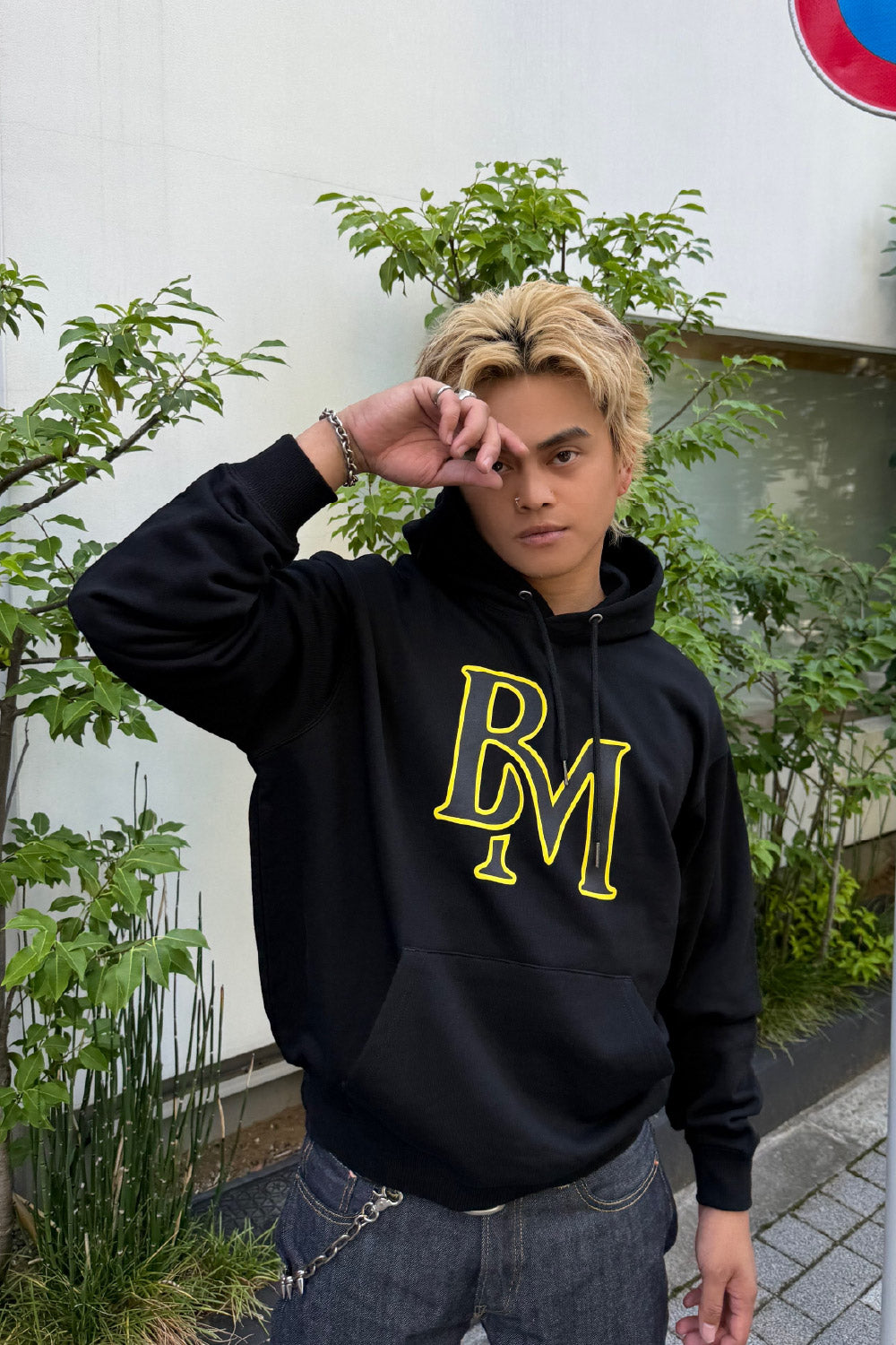 BM logo hoodie