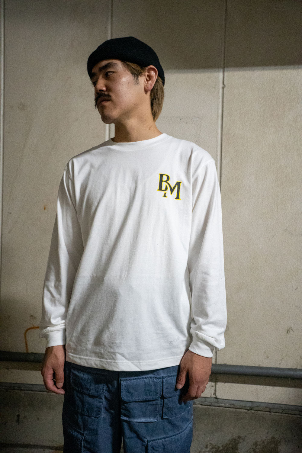 BM logo long sleeve tee